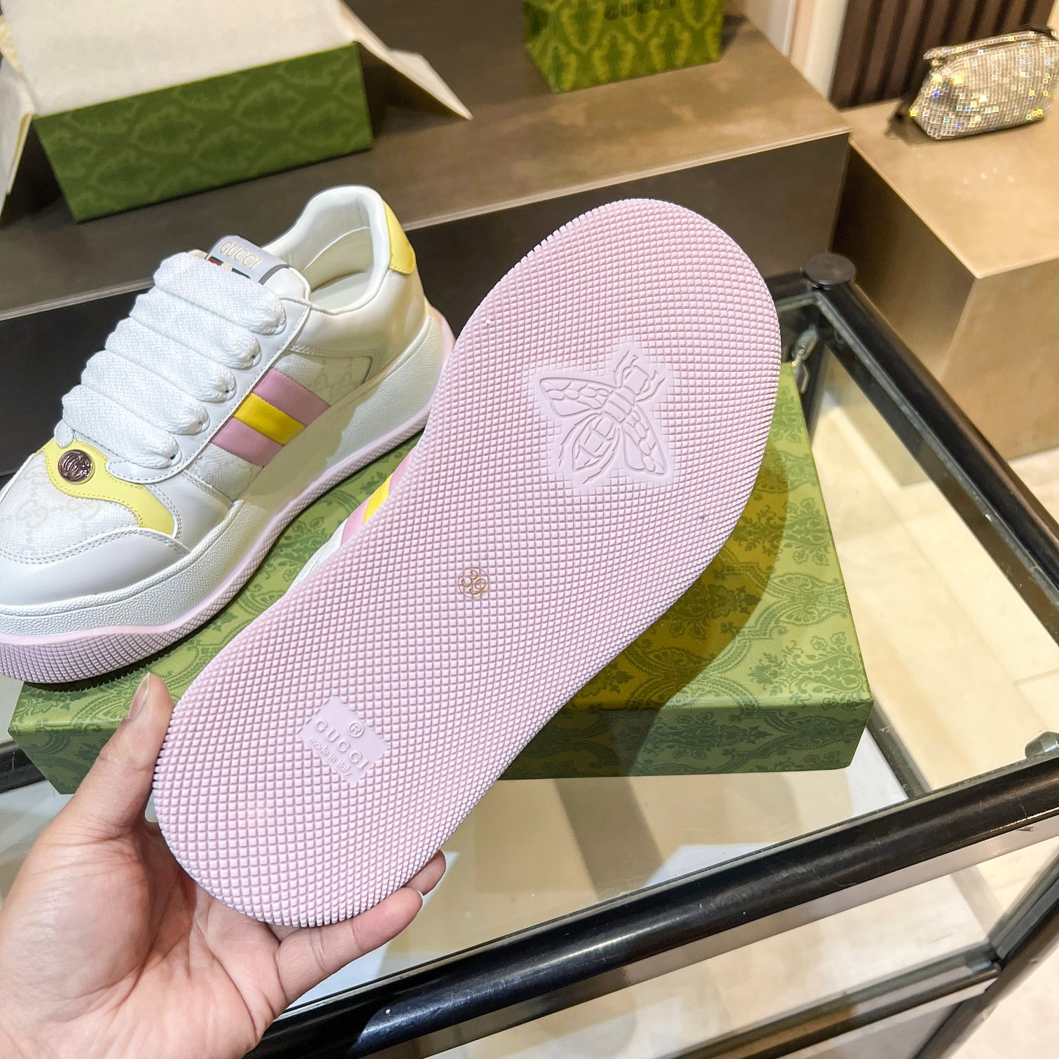 高品質スポーツシューズ GG帆布素材・TPU大底・豊富なサイズ展開