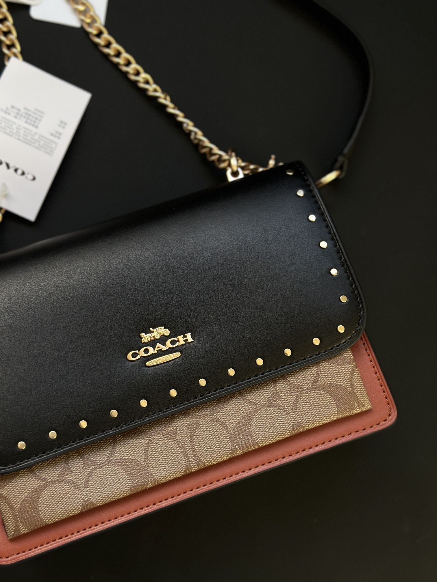 高品質カジュアルバッグ カーキ×レッドブラウン