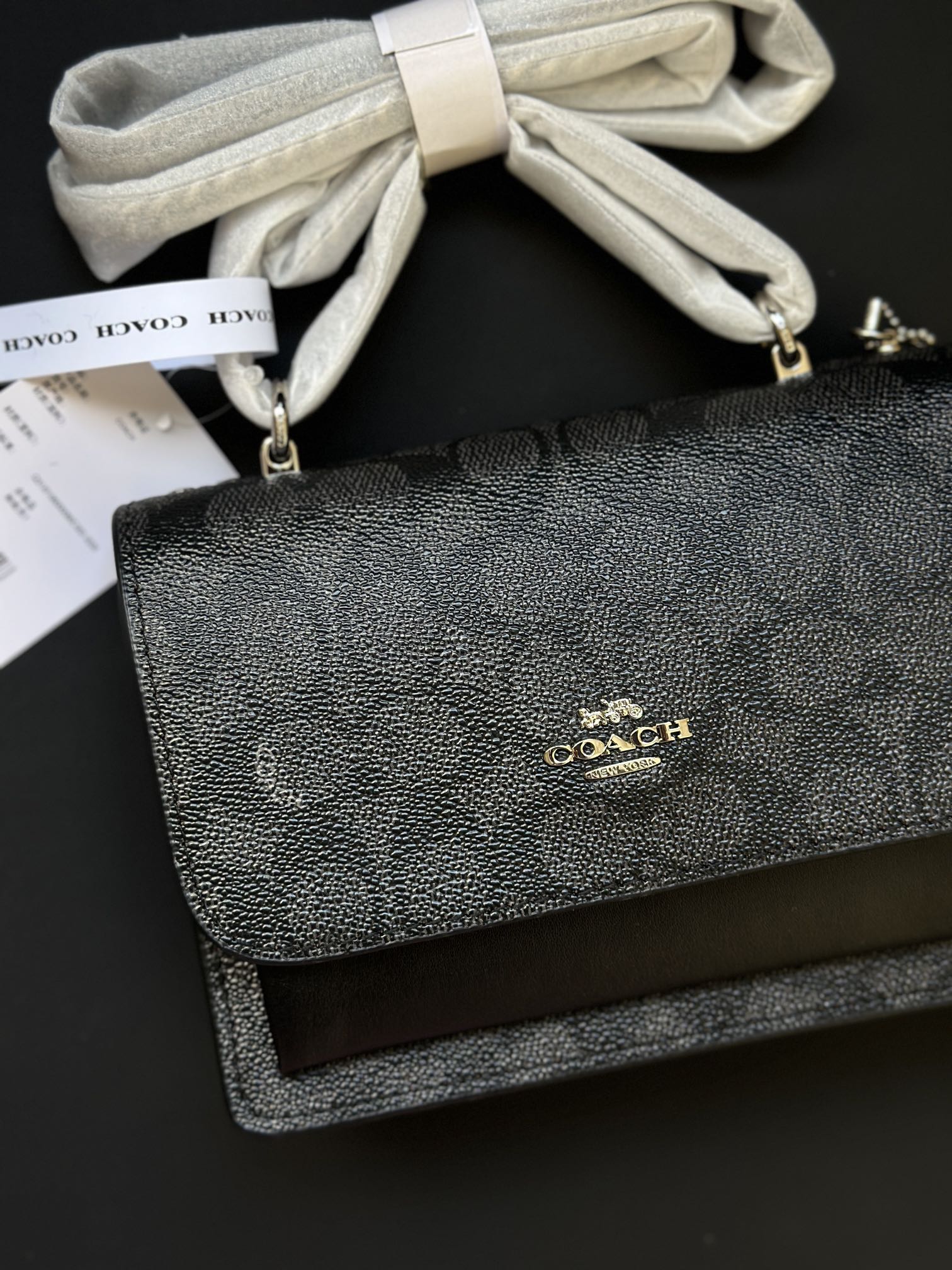 黑老花 トートバッグ 高級感あふれるデザイン