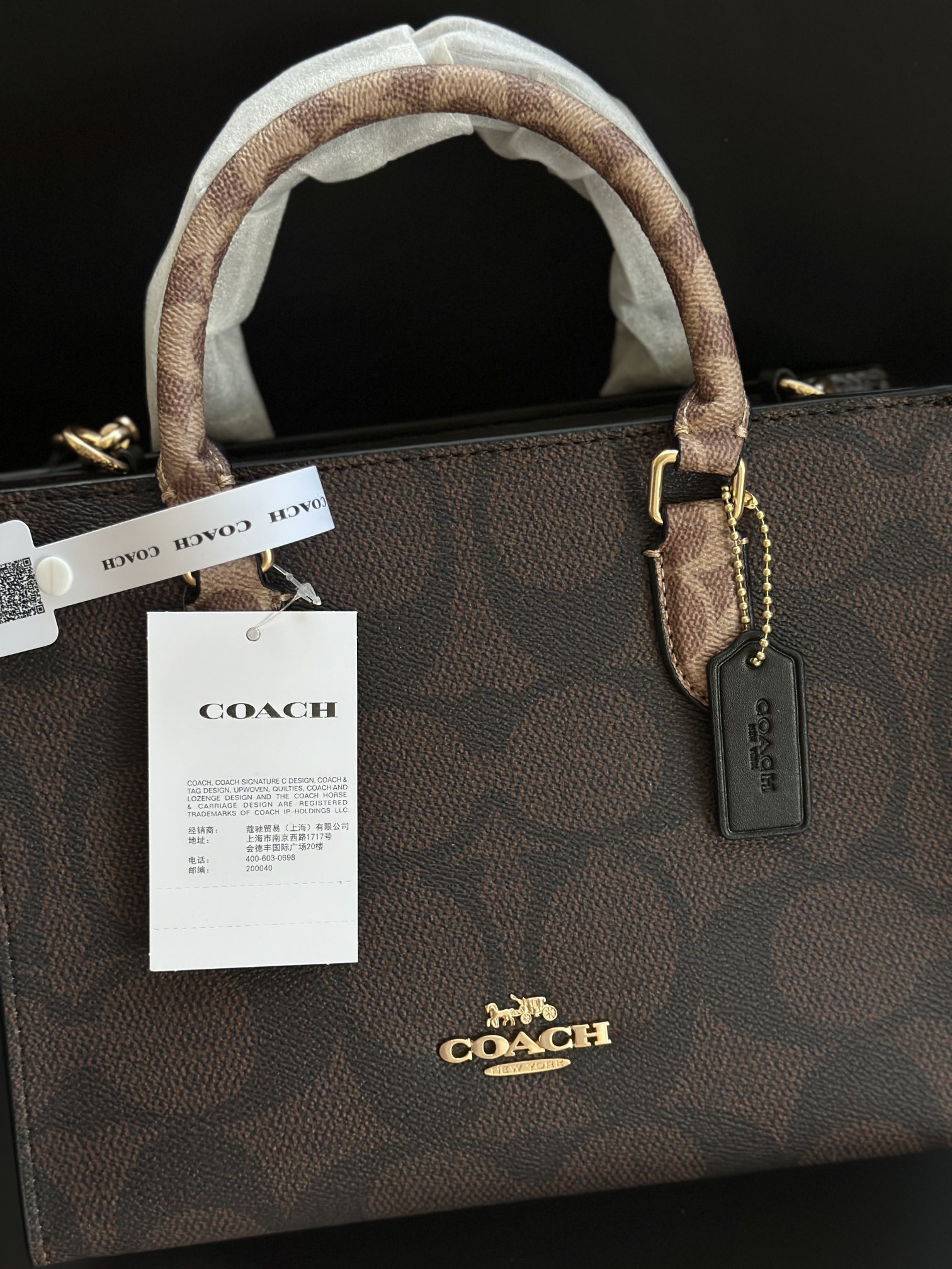 Maggie小托特バッグ - 上品なデザインで斜め掛けも可能