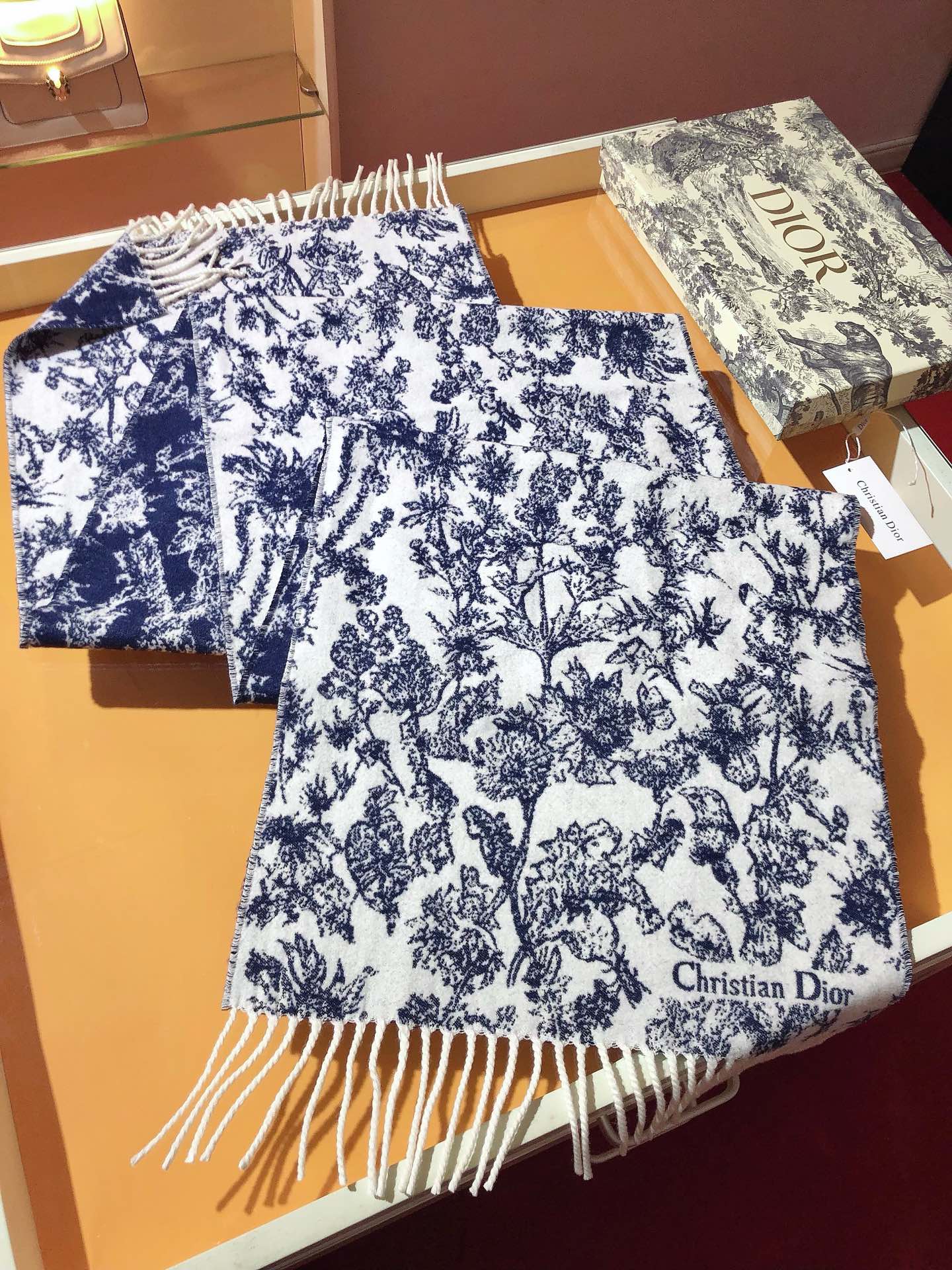 ❄️RDO2443重磅推荐‼️迪奥Dior Chardons 图案刺绣，展示象征着保护、韧性和自由的苏格