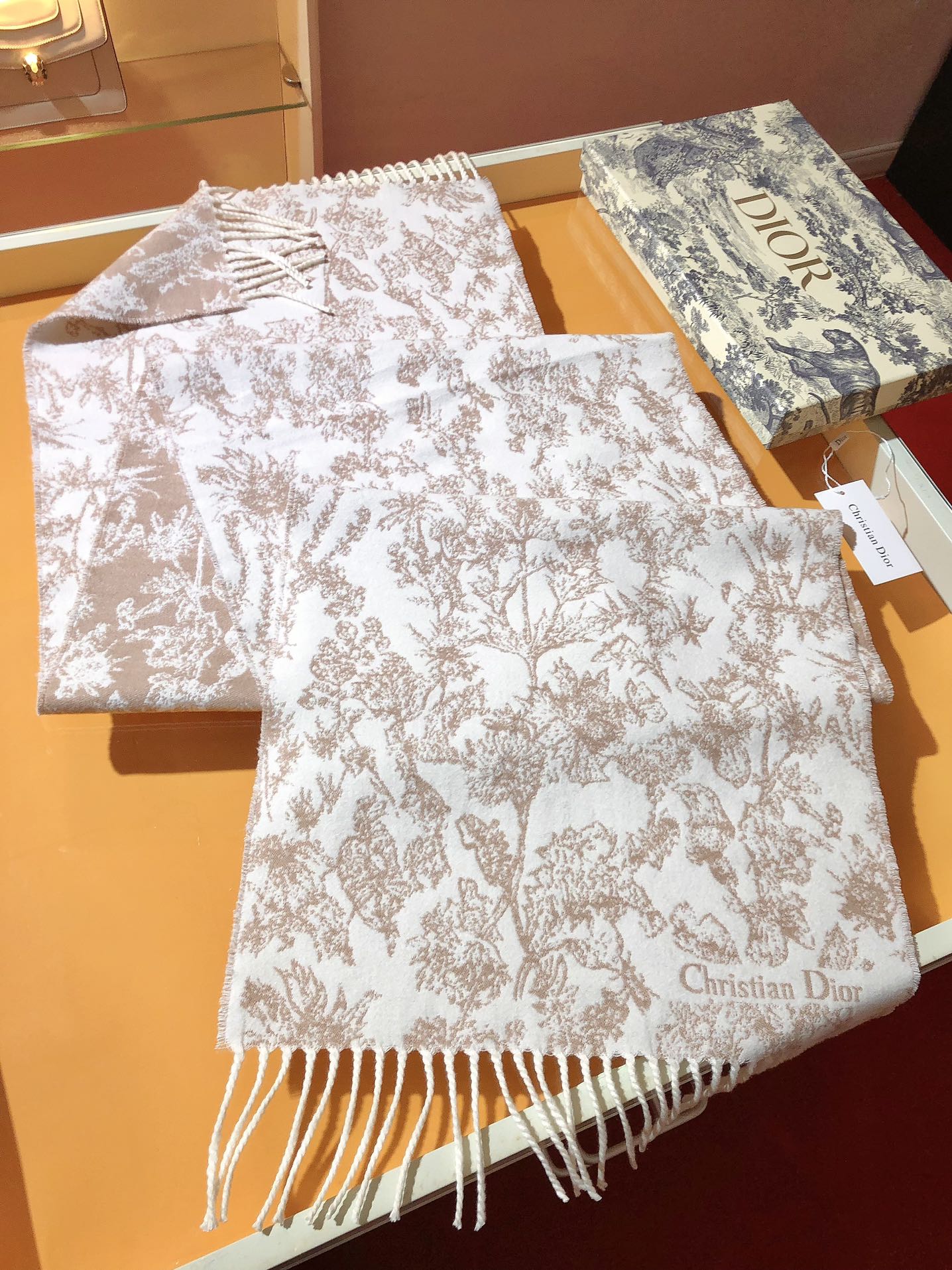 ❄️RDO2443重磅推荐‼️迪奥Dior Chardons 图案刺绣，展示象征着保护、韧性和自由的苏格