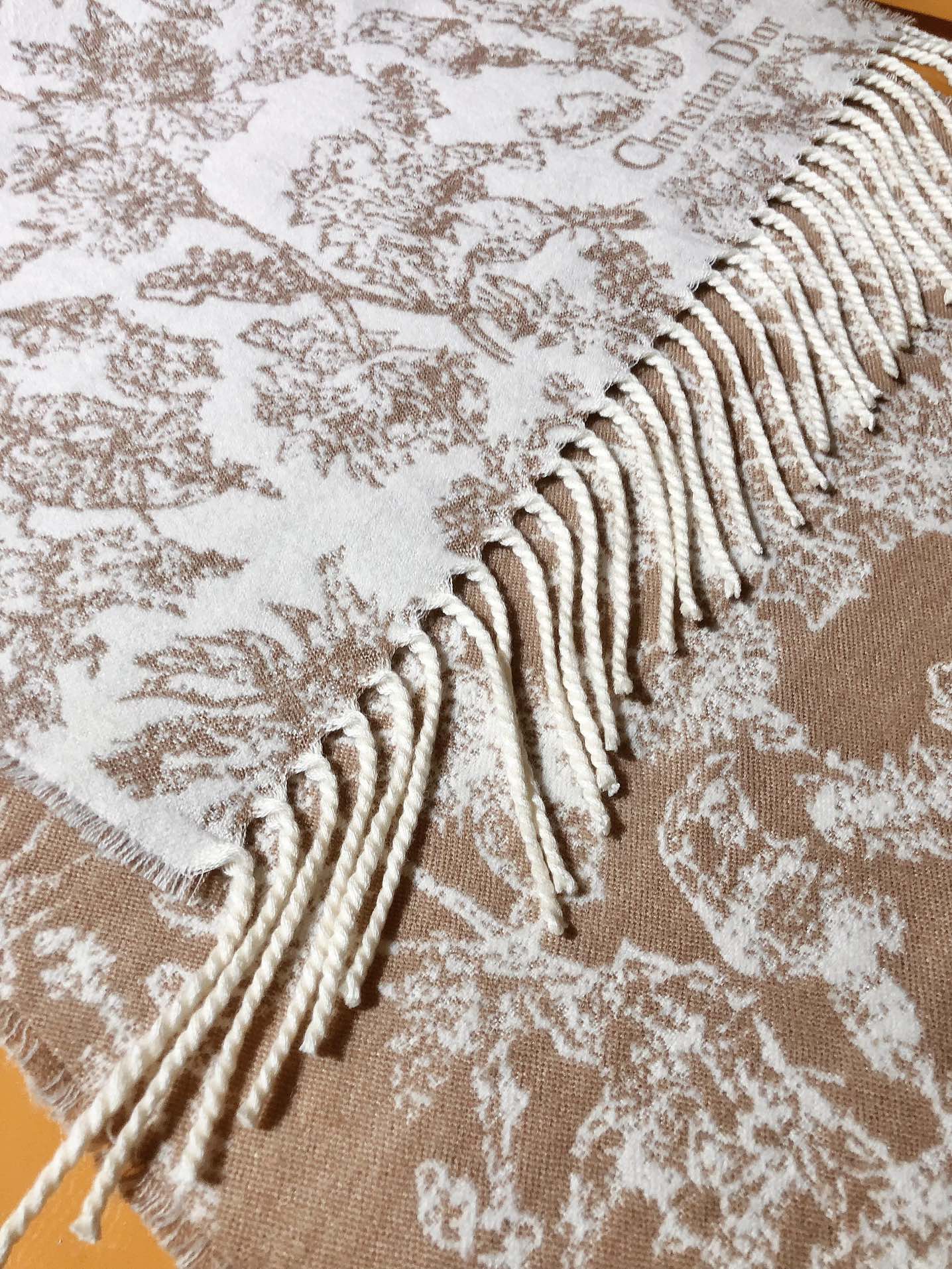 ❄️RDO2443重磅推荐‼️迪奥Dior Chardons 图案刺绣，展示象征着保护、韧性和自由的苏格