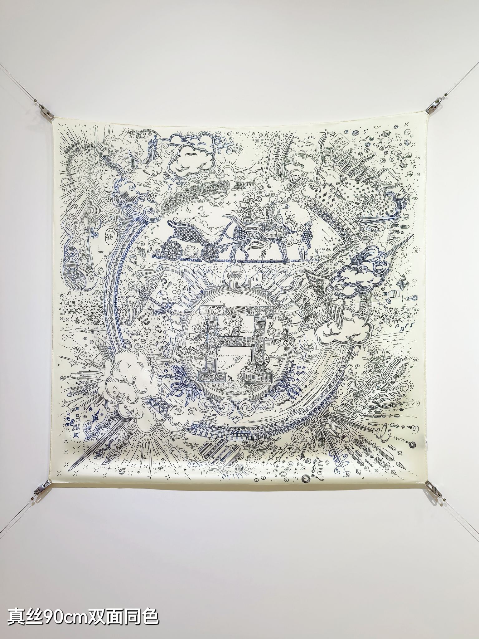 🌼SHMS2511
18姆米双面  90x90cm斜纹真丝
爱马仕《正在接通中》