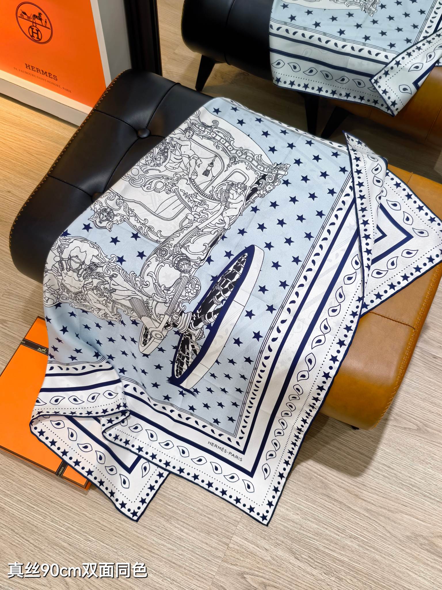 🌼SHMS2539
18姆米双面  90x90cm斜纹真丝
爱马仕《》