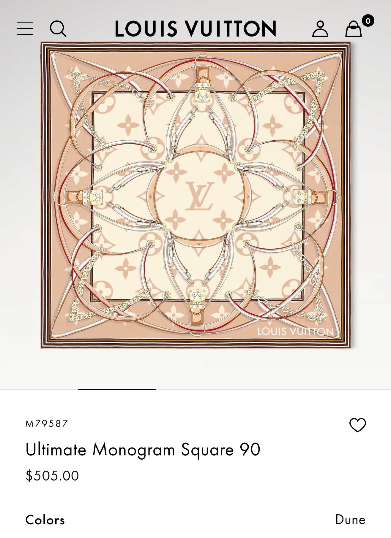 🌼SLV2510
18姆米双面  90x90cm斜纹真丝
LV《Ultimate Monogram》
