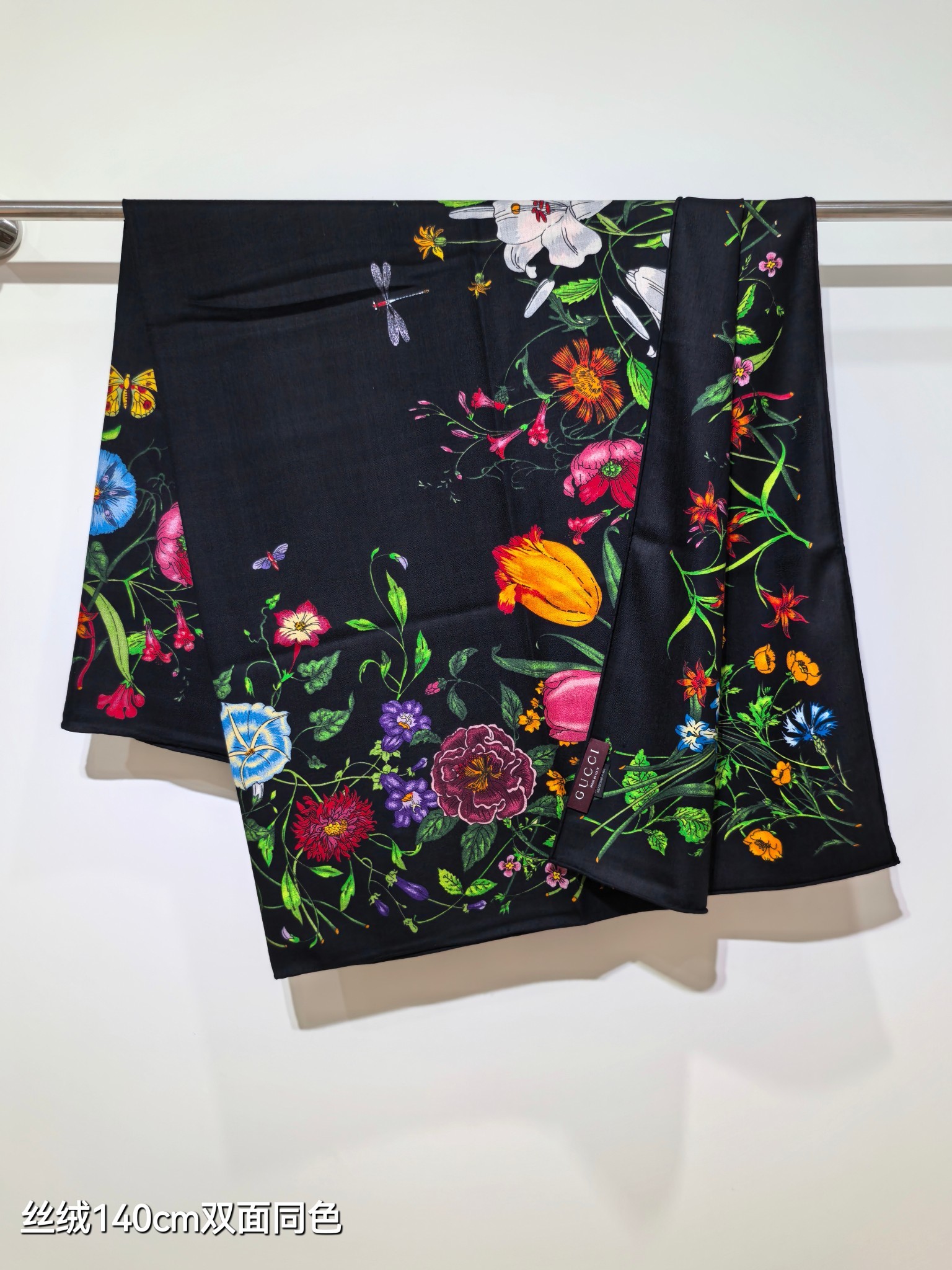 ❄RGC2518双面同色 140x140cm 70%羊绒30%真丝古驰《》