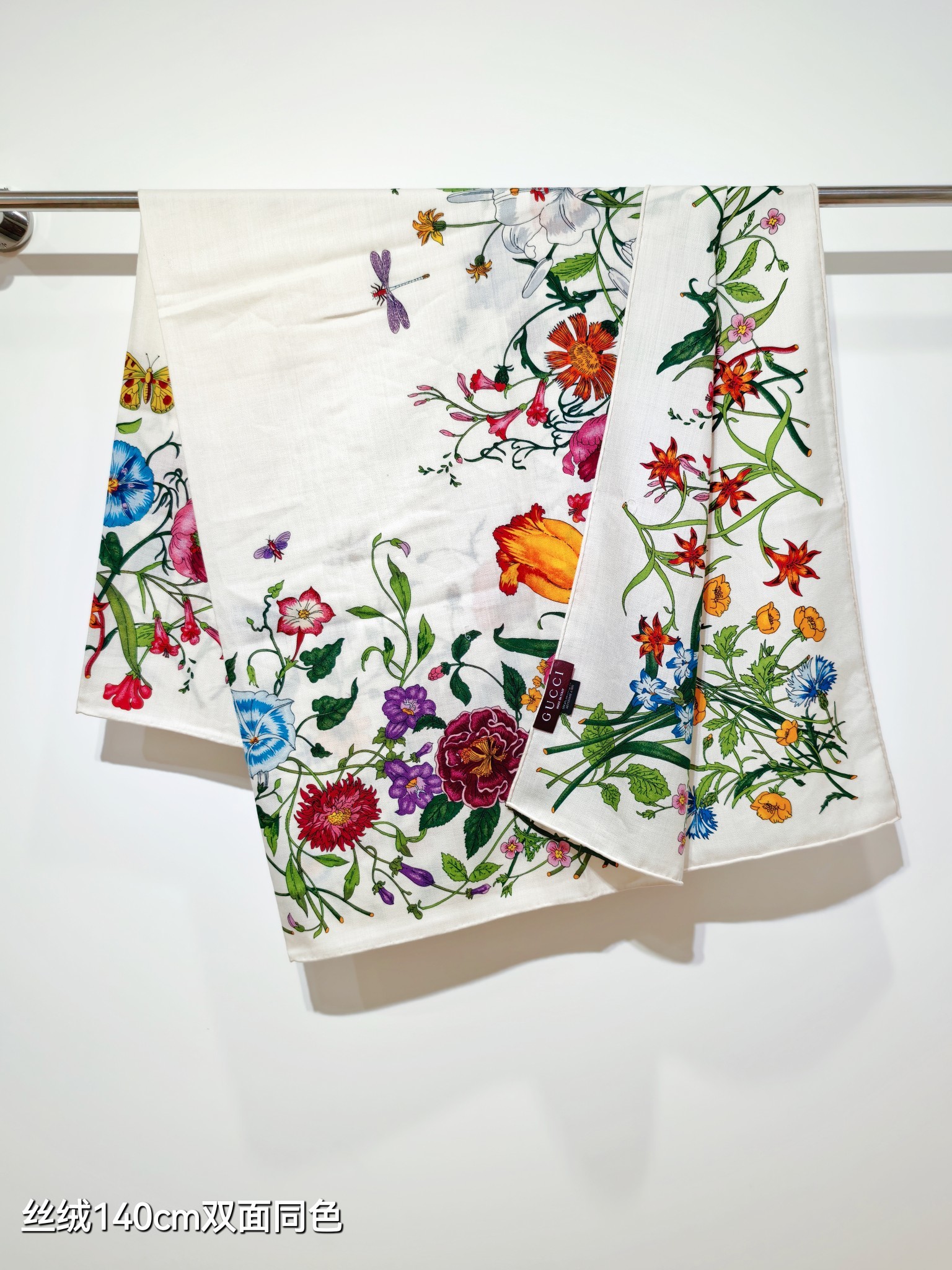 ❄RGC2518双面同色 140x140cm 70%羊绒30%真丝古驰《》