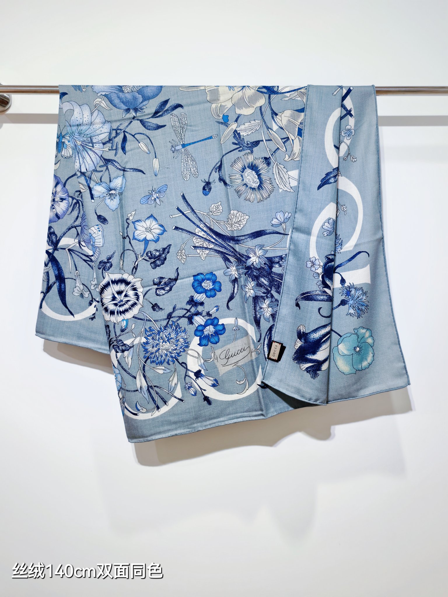 ❄RGC2519双面同色 140x140cm 70%羊绒30%真丝古驰《》