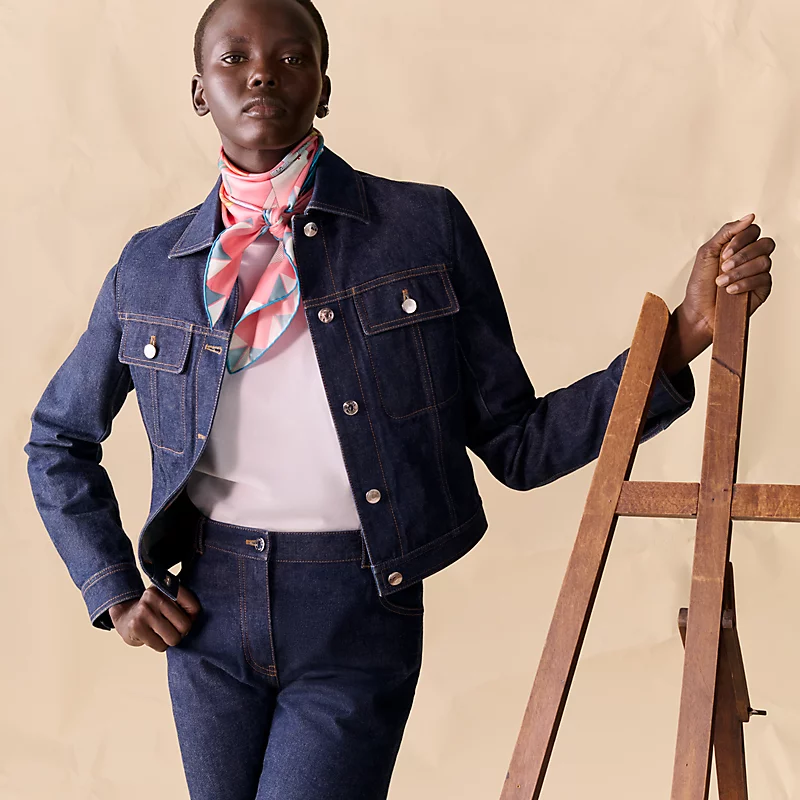 🌼SHMS255918姆米双面 90x90cm斜纹真丝爱马仕《手套时光》