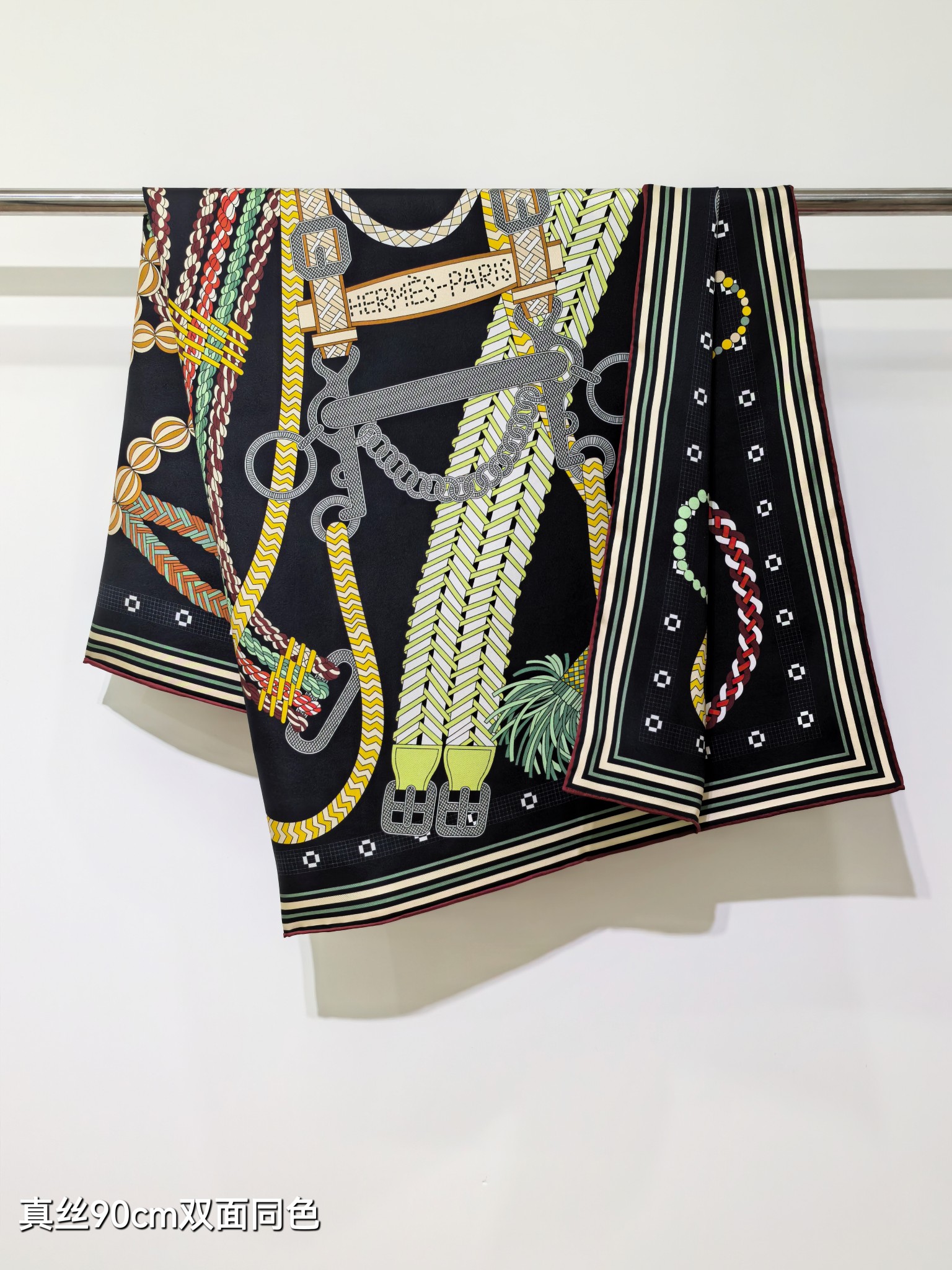 🌼SHMS258518姆米双面 90x90cm斜纹真丝爱马仕《》