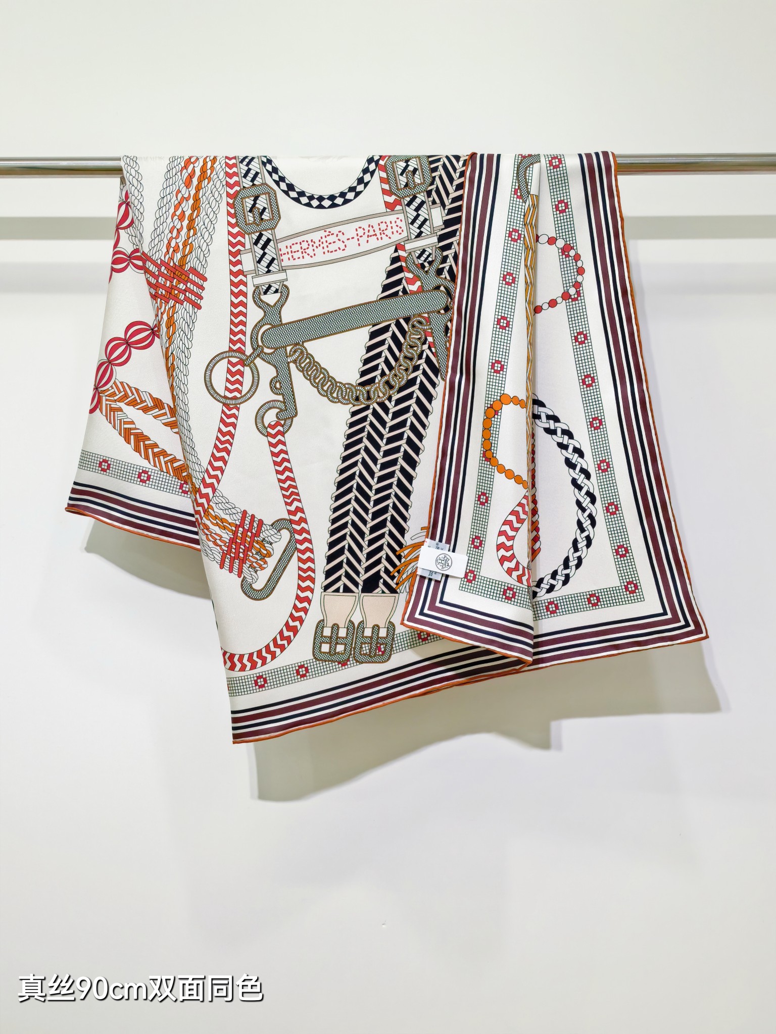 🌼SHMS258518姆米双面 90x90cm斜纹真丝爱马仕《》