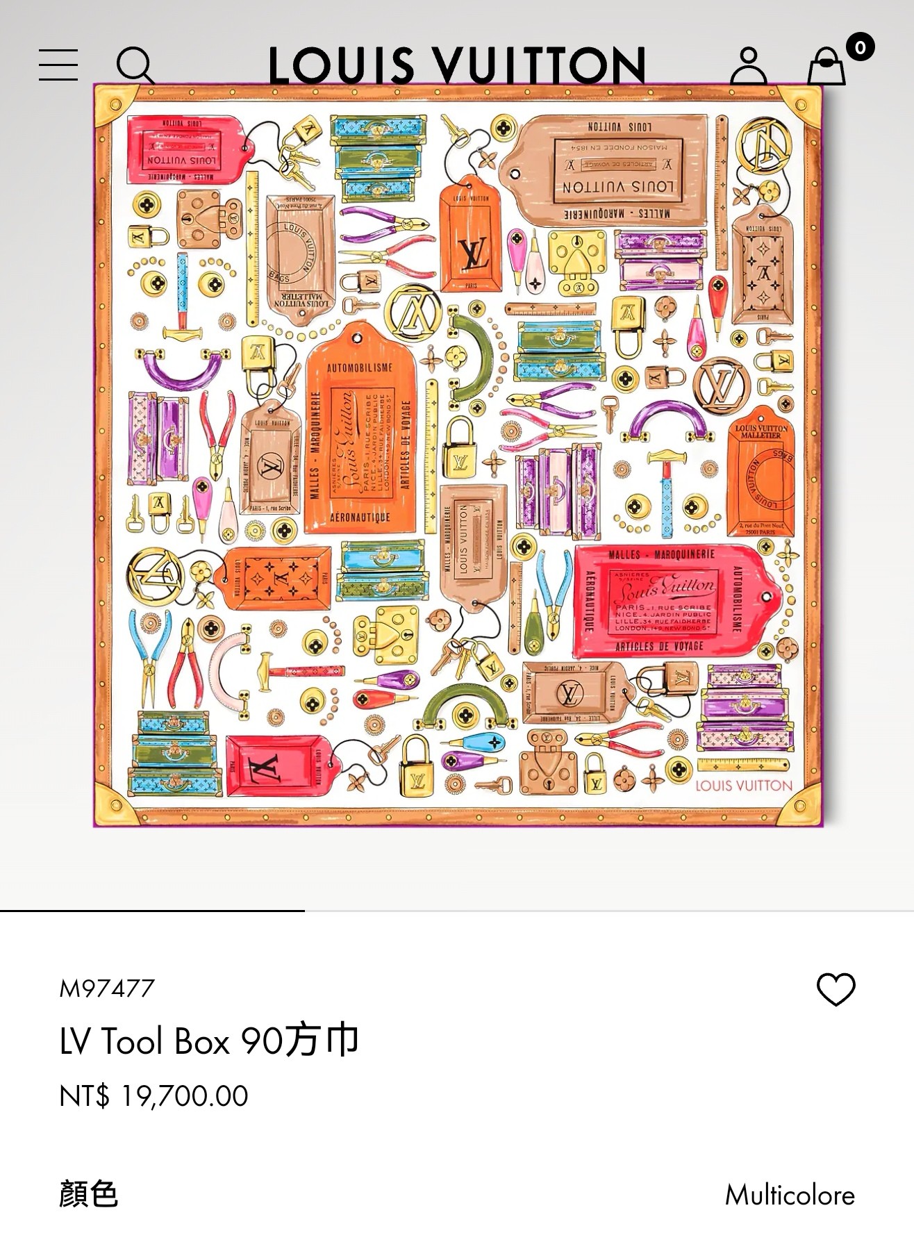 🌼SLV260518姆米双面  90x90cm斜纹真丝LV《》