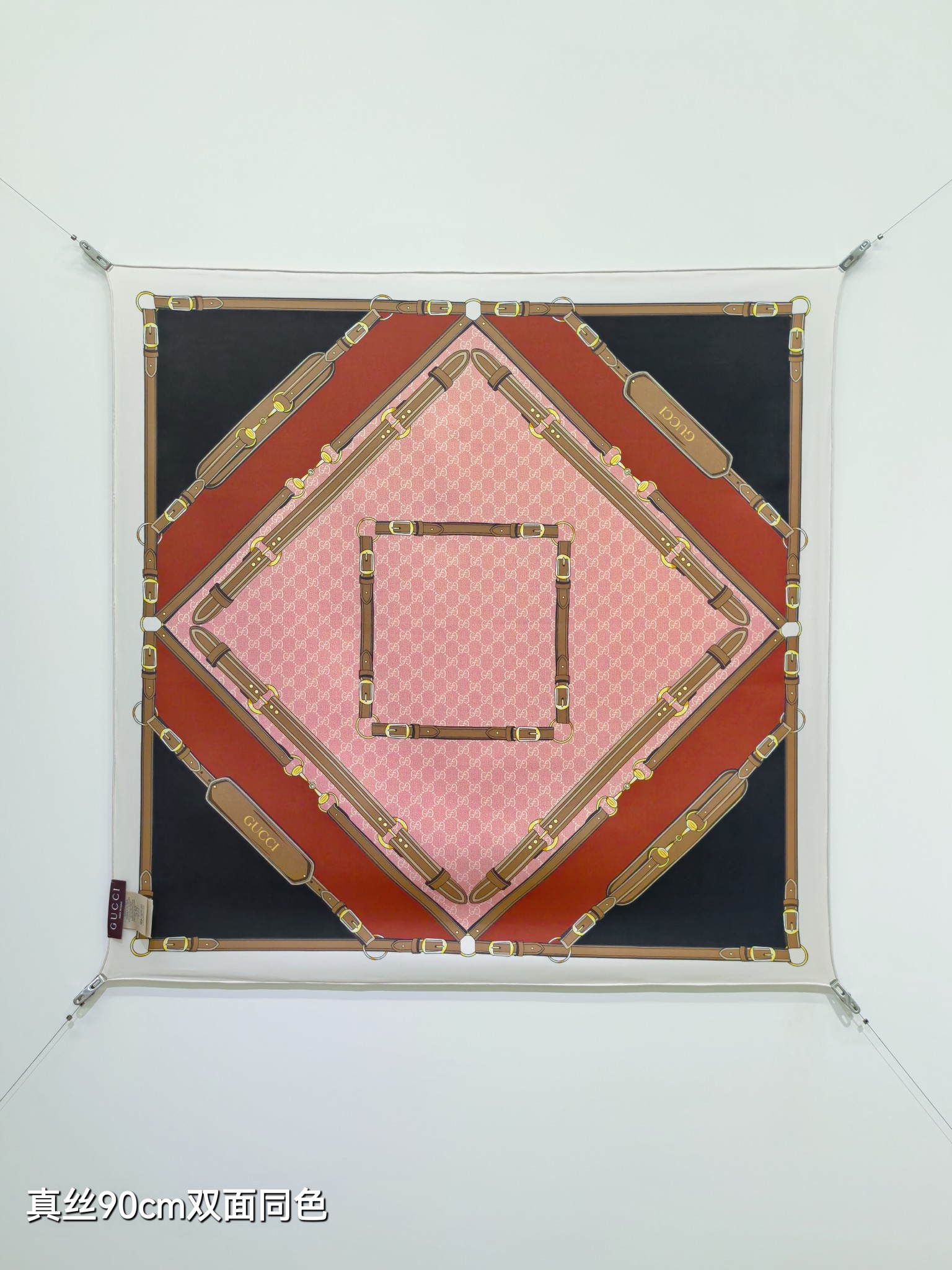 NO:821208,SGC2612 18mm double-sided 90x90cm twill silk Gucci '' high version scarf, high version scarf, gucci, real silk19860909SGC2612 18姆米双面 90x90cm斜纹真丝 古驰《》高版本围巾,高版本围巾,gucci,real silk,scarf