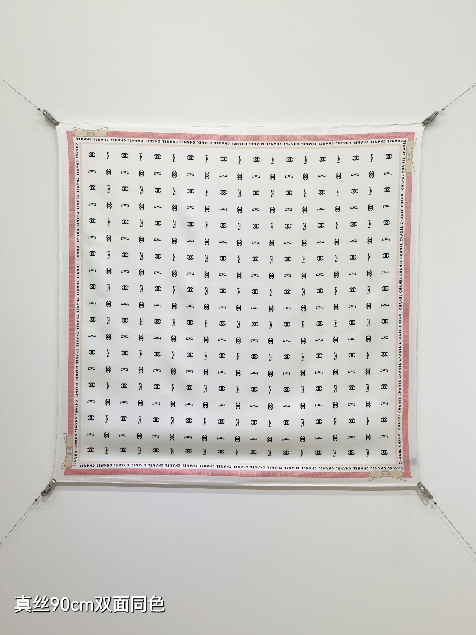 NO:821286,SCC2607 18mm double-sided 90x90cm twill silk Chanel '' high version scarf, high version scarf, chanel, real silk19860909SCC2607 18姆米双面 90x90cm斜纹真丝 香奈儿《》高版本围巾,高版本围巾,chanel,real silk,scarf