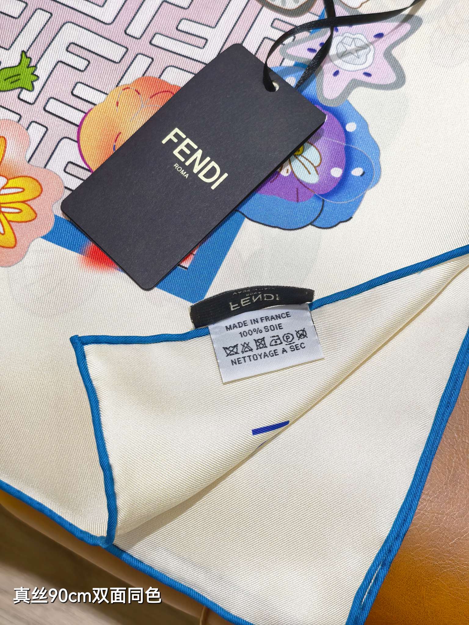 🌼SFD260518姆米双面  90x90cm斜纹真丝芬迪《》