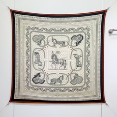❄RHMS2633 双面同色 140x140cm 70%羊绒30%真丝 爱马仕《盛宴BANDANA》 ❄RHMS2633 双面同色 140x140cm 70%羊绒30%真丝 爱马仕《盛宴BANDANA》