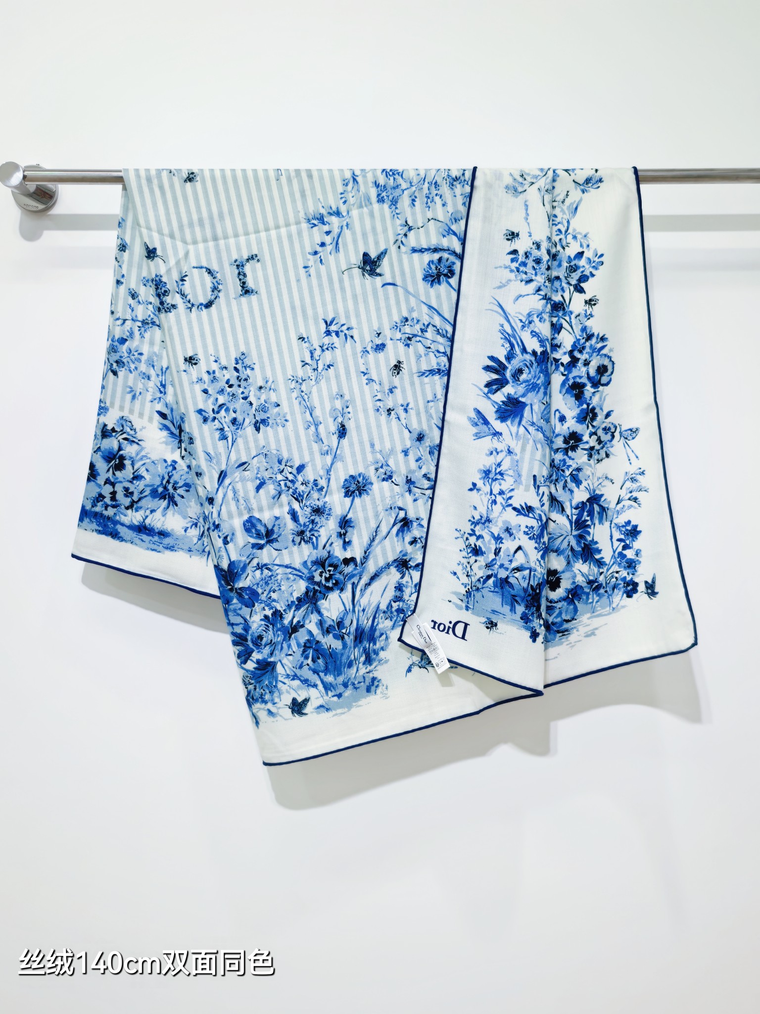 ❄RDO2616 双面同色  140x140cm 70%羊绒30%真丝 迪奥《》