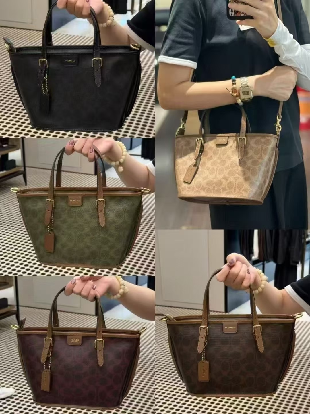 coach new small size CCD94 five colors small quantity in stock