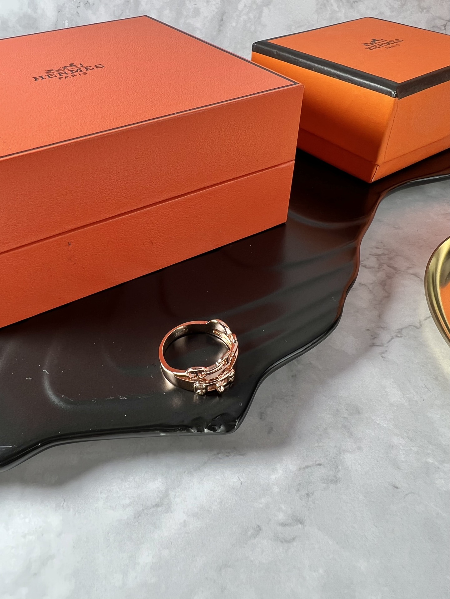。HERMES 爱马仕 戒指
