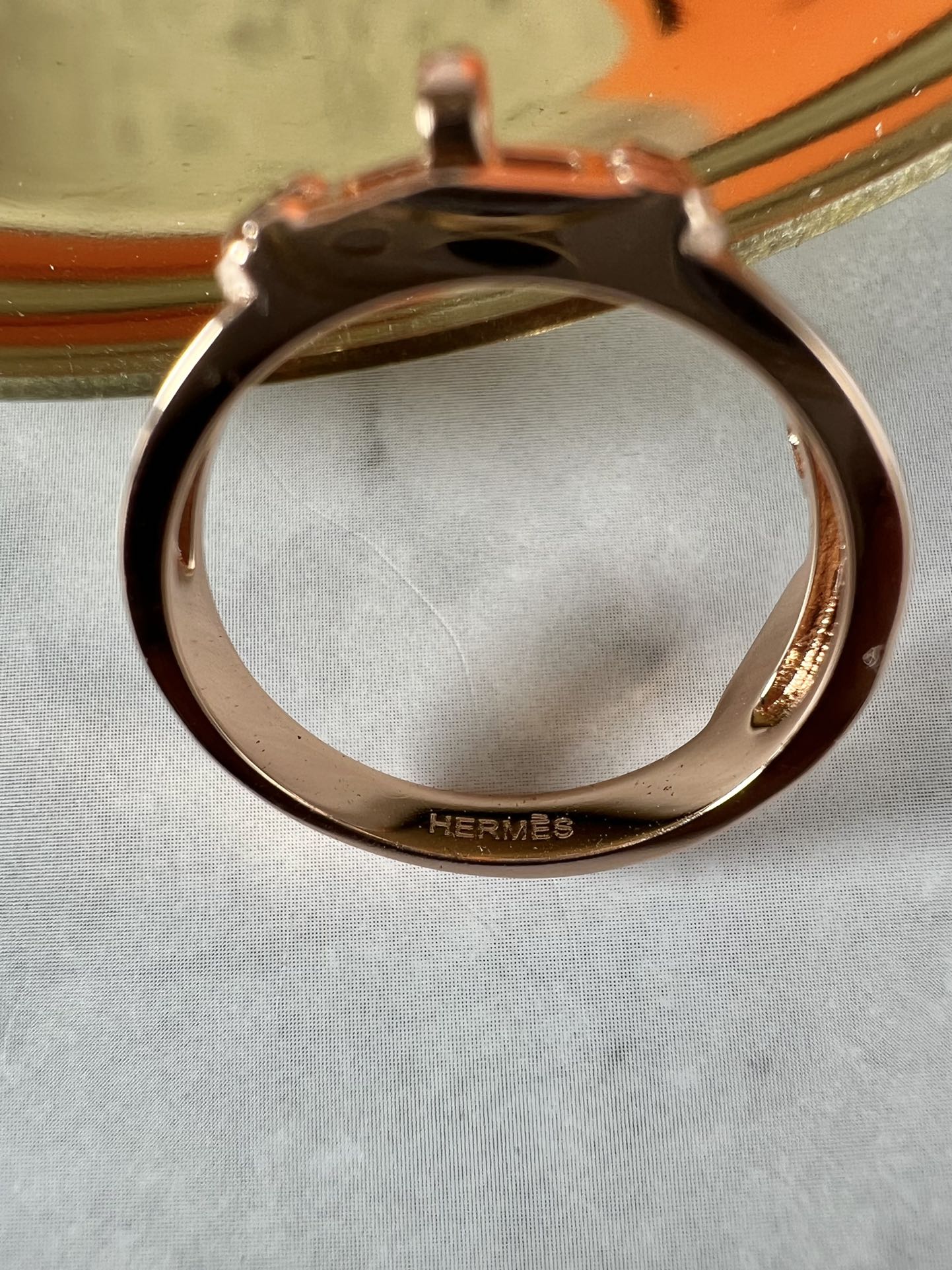 。HERMES 爱马仕 戒指
