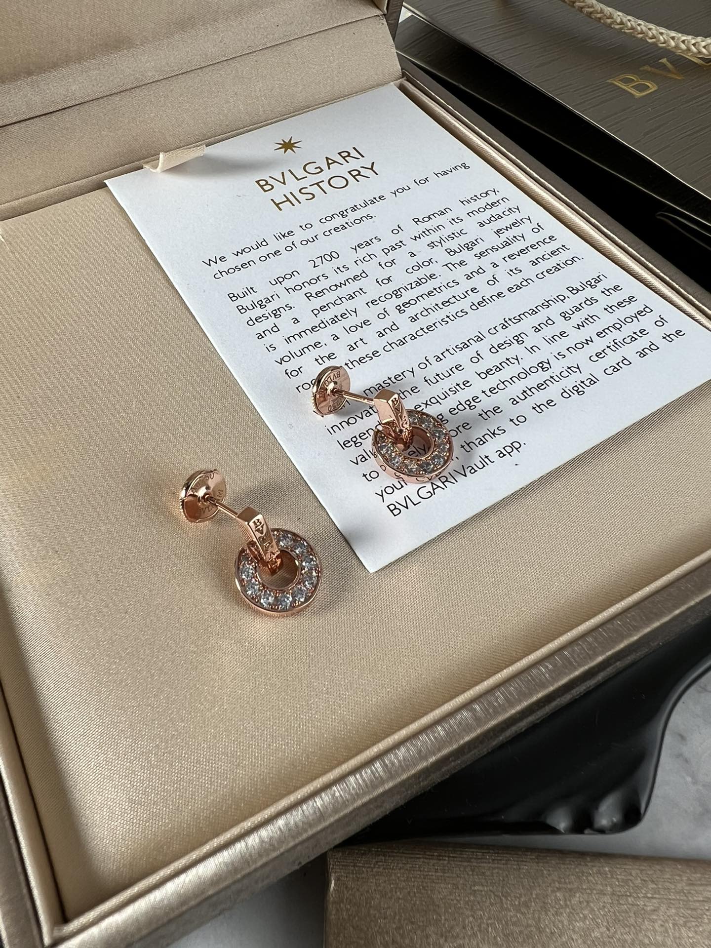 宝格丽 耳钉
