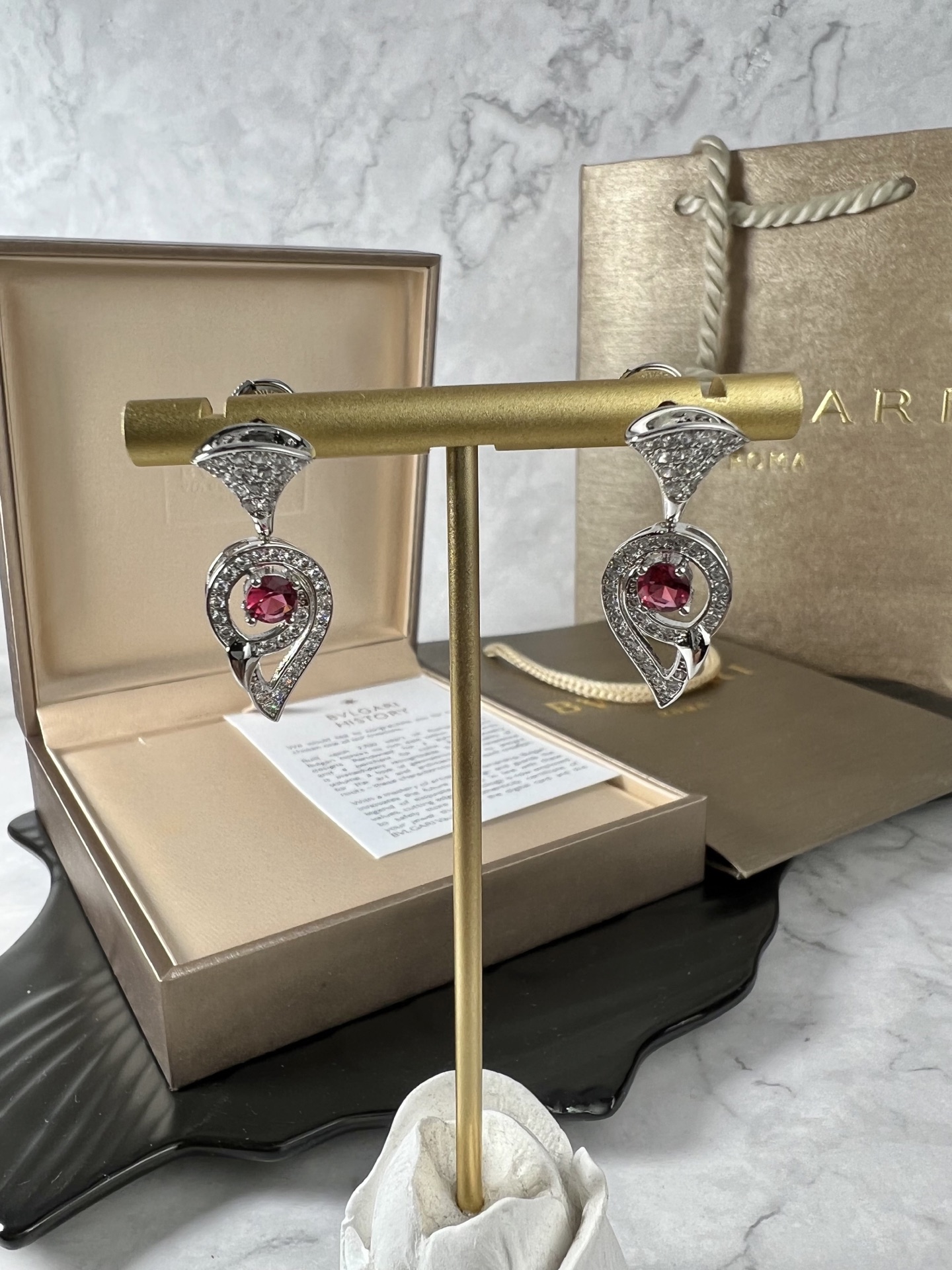 BVLGARI 宝格丽 耳钉