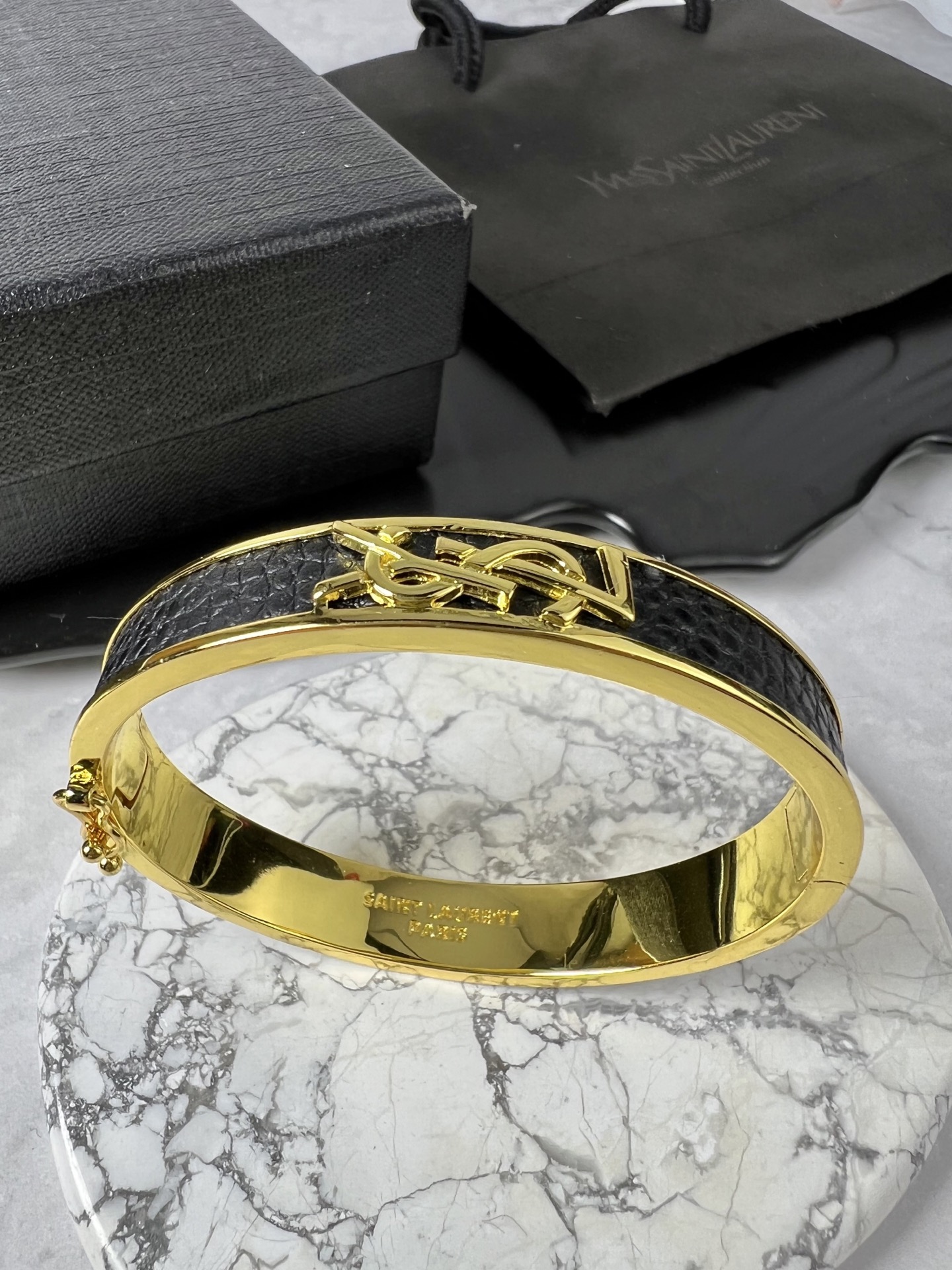 p213. YSL Saint Roland bracelet - 图片 5