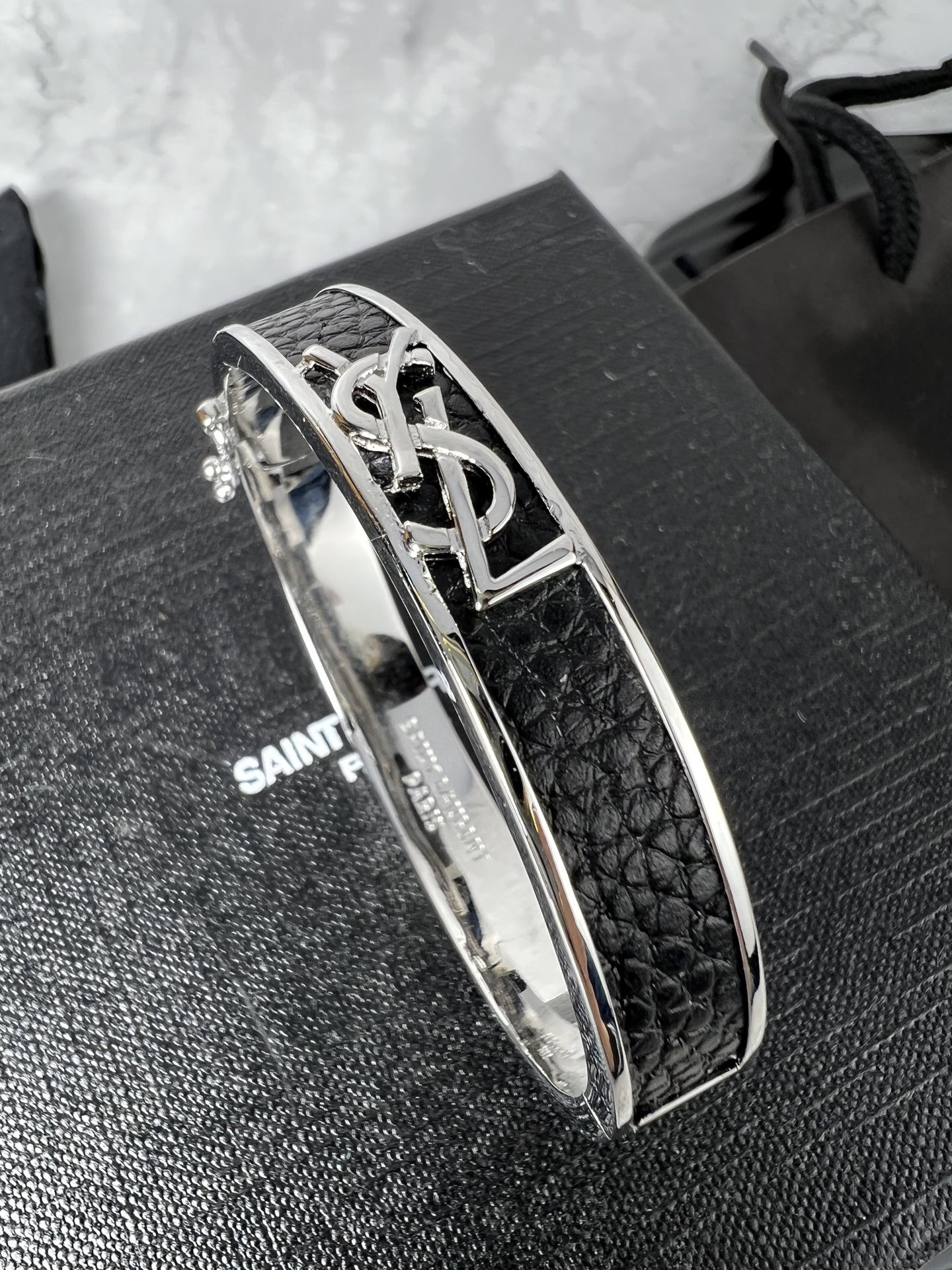 p213. YSL Saint Roland bracelet - 图片 3