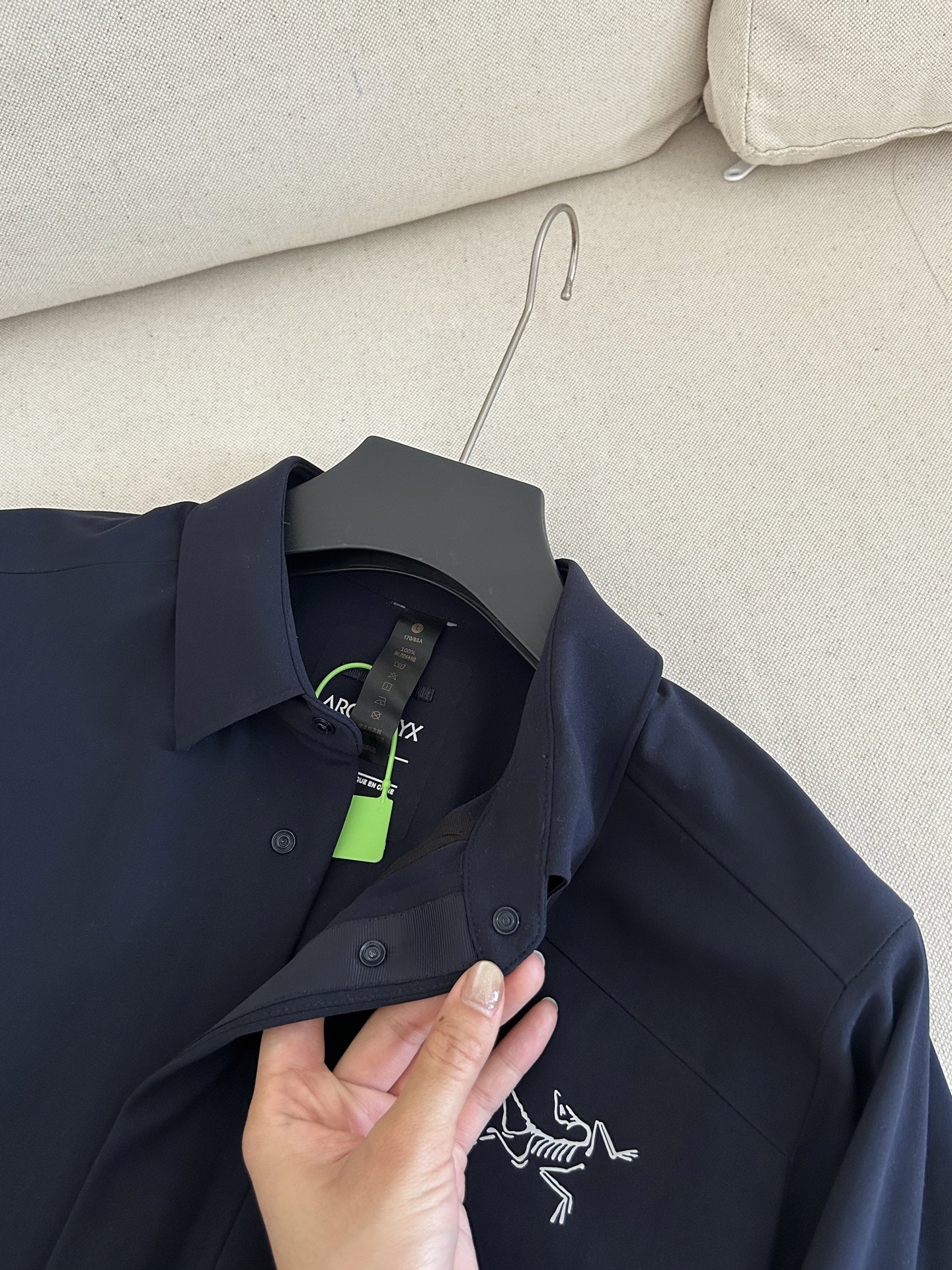 Arc'teryx Men's Long Sleeve Polo Shirt - Heat Sealed, High-Quality, Stylish 9 i1750774088128 1253 0 3