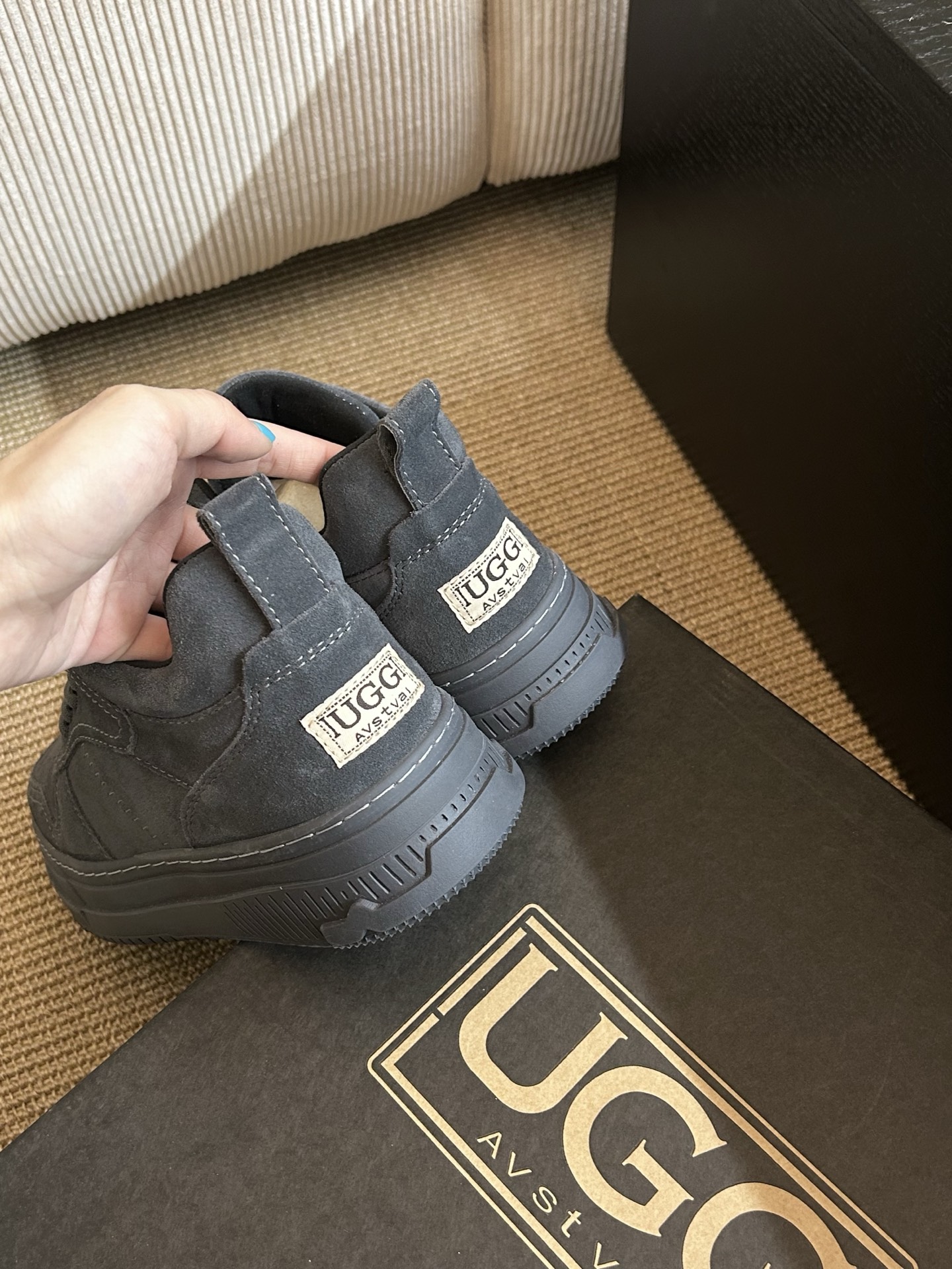 🔥𝐔*𝐠 ₂₀₂₅ . 空军联名二代男鞋.时尚感十足 休闲百搭 很年轻系列牛皮鞋面高级又不显老气内里羊皮