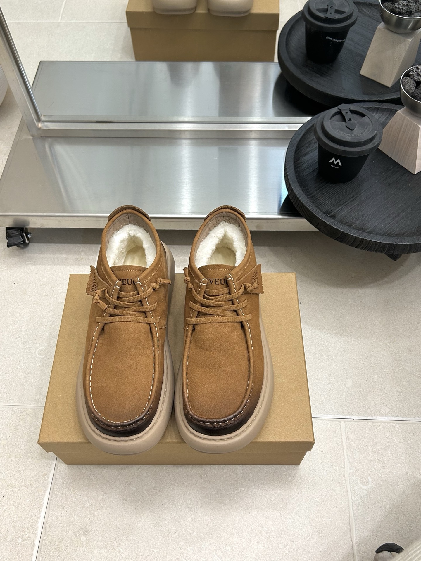🔥SEVEUGG 男士休闲系带男鞋不挑任何年龄，上脚简单大方、不论商务还是通勤都可头层牛皮！特别好打理〰