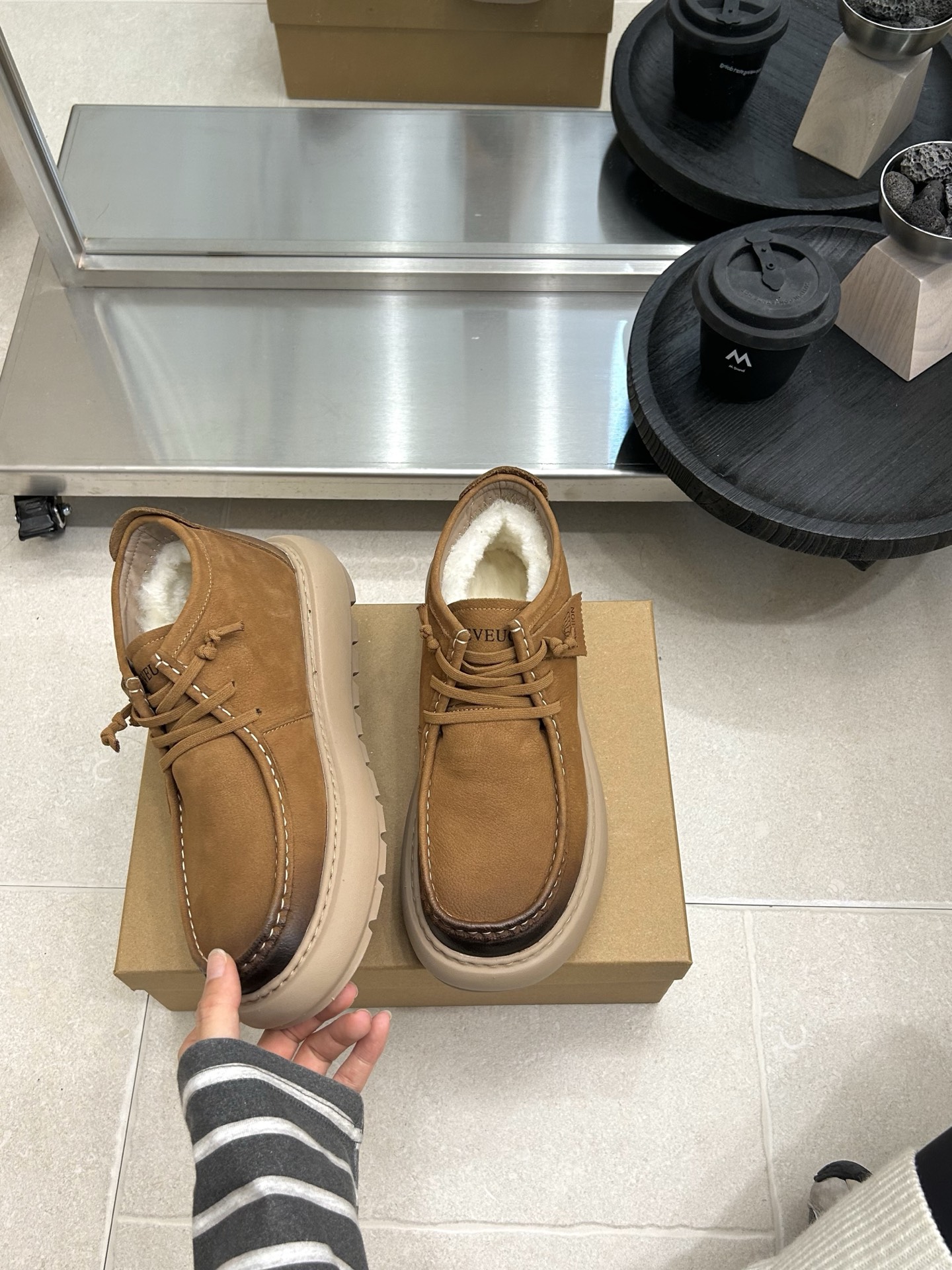 🔥SEVEUGG 男士休闲系带男鞋不挑任何年龄，上脚简单大方、不论商务还是通勤都可头层牛皮！特别好打理〰