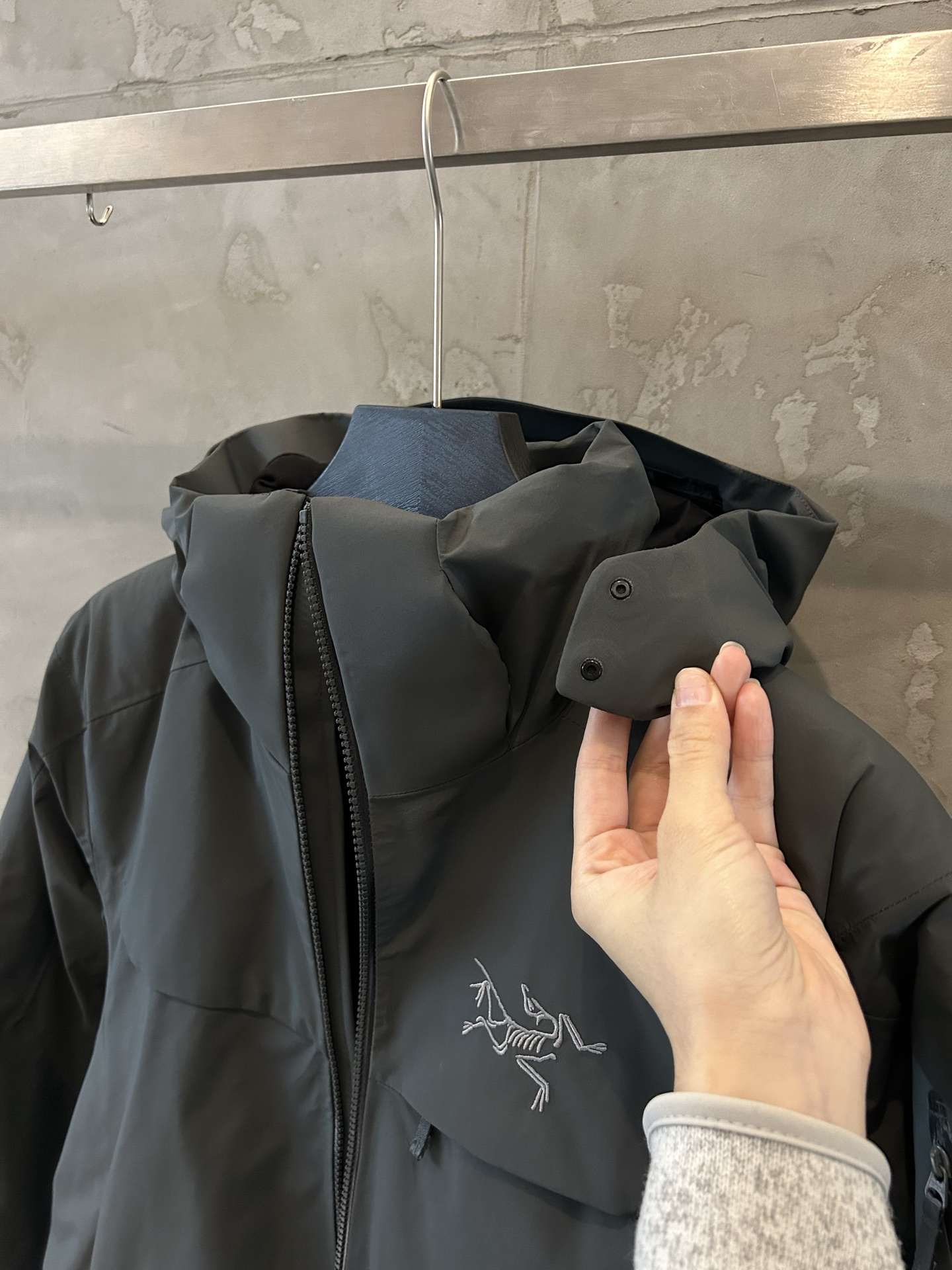 台州最高版本 现货供应秒发🔥 ARC'TERYX 顶级买菜/石墨灰色细节.