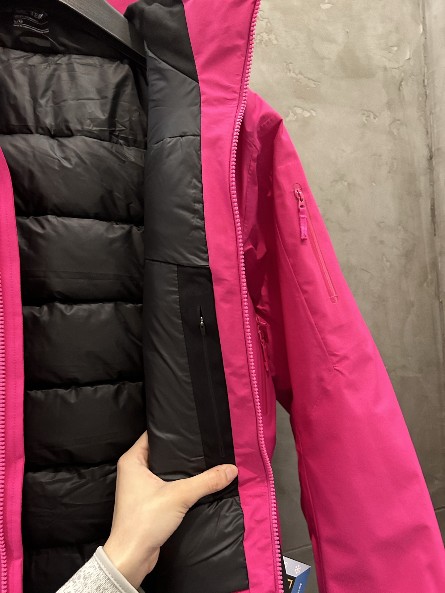 台州最高版本 现货供应秒发🔥 ARC'TERYX 顶级买菜/绒篙粉细节.