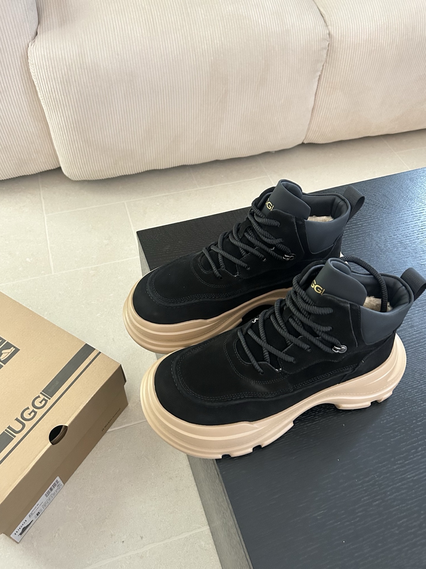 🔥𝐔*𝐠 ₂₀₂₅ . YM-525 工装马丁男鞋时尚感十足 休闲百搭 很年轻系列牛皮鞋面高级又不显老气