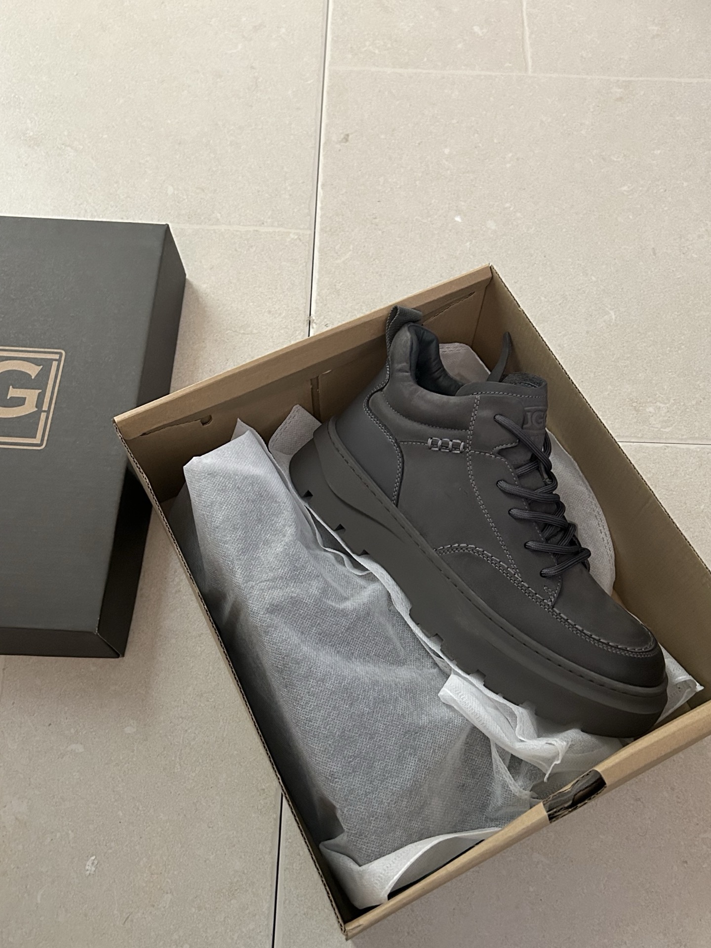 🔥𝐔*𝐠 ₂₀₂₅ . BL-996 复古工装男鞋时尚感十足 休闲百搭 很年轻系列头层牛皮鞋面高级又不显