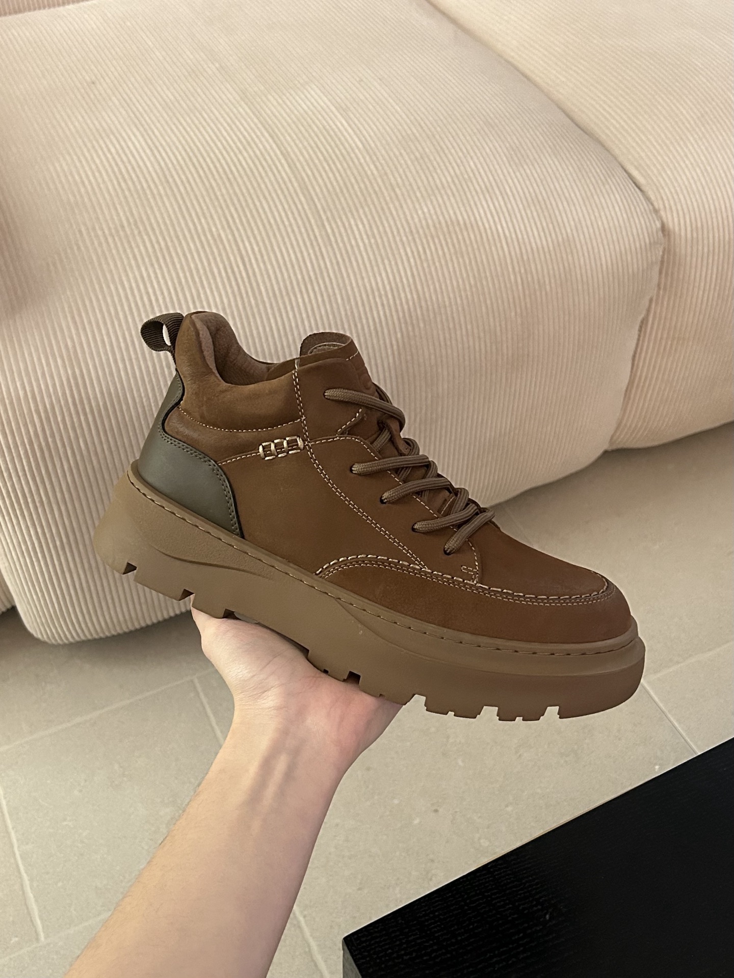 🔥𝐔*𝐠 ₂₀₂₅ . BL-996 复古工装男鞋时尚感十足 休闲百搭 很年轻系列头层牛皮鞋面高级又不显