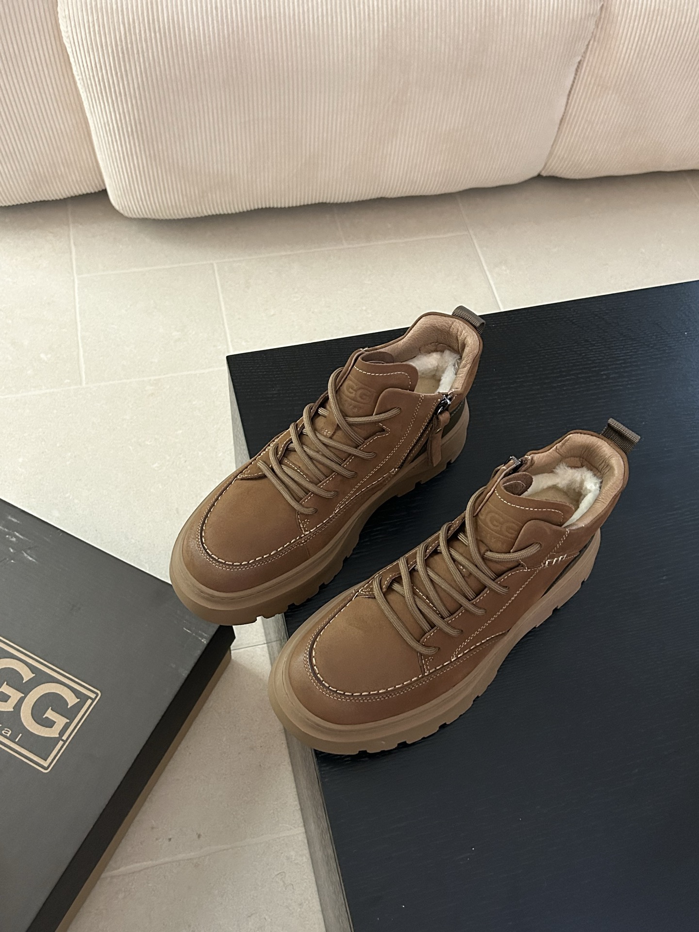 🔥𝐔*𝐠 ₂₀₂₅ . BL-996 复古工装男鞋时尚感十足 休闲百搭 很年轻系列头层牛皮鞋面高级又不显