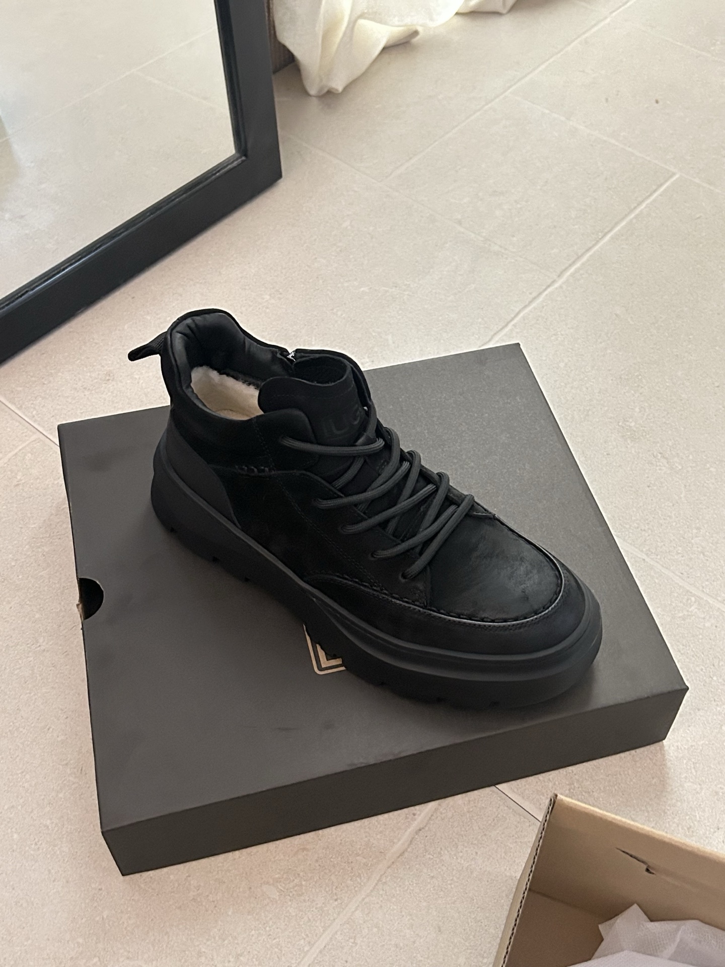 🔥𝐔*𝐠 ₂₀₂₅ . BL-996 复古工装男鞋时尚感十足 休闲百搭 很年轻系列头层牛皮鞋面高级又不显