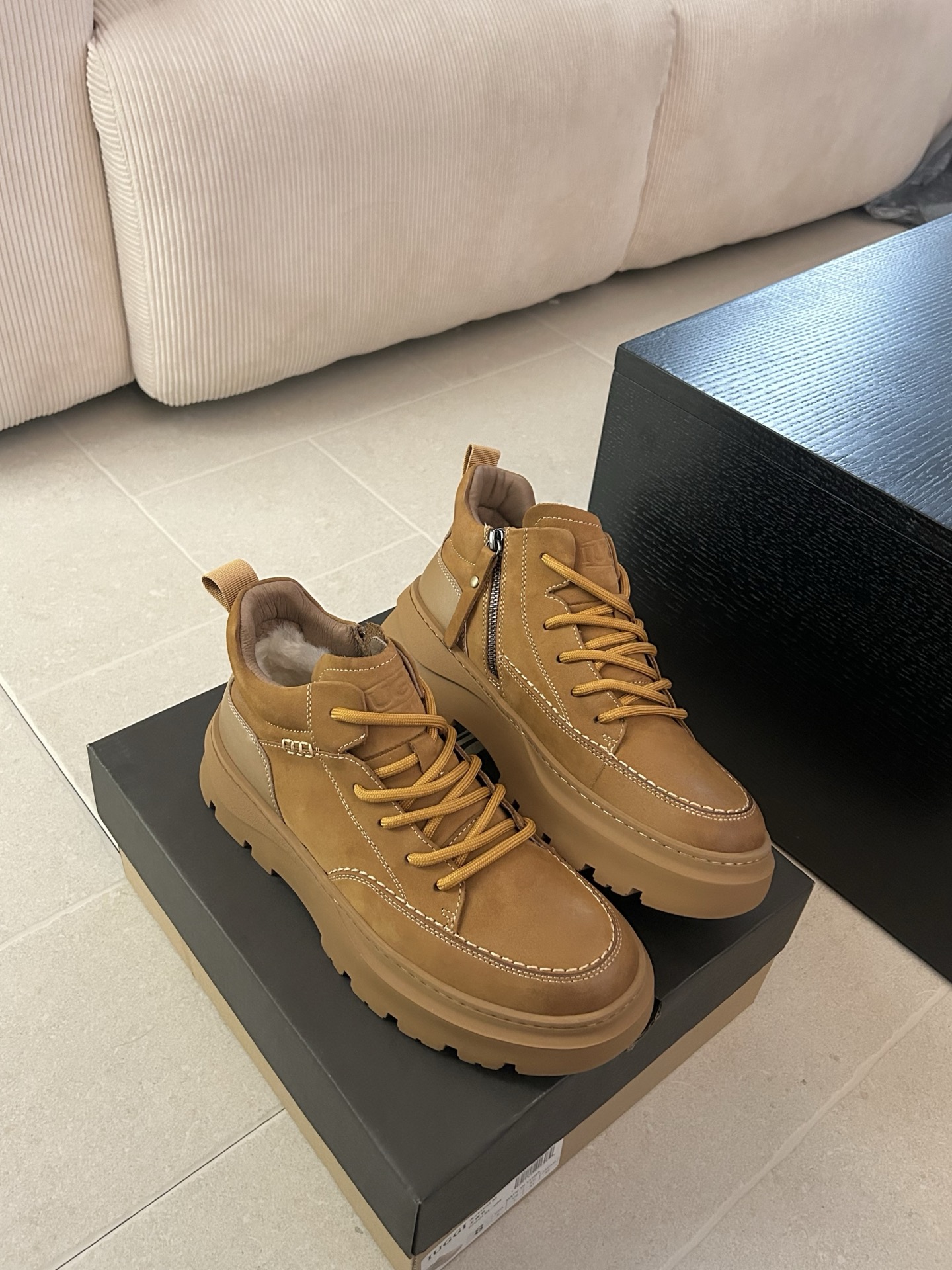 🔥𝐔*𝐠 ₂₀₂₅ . BL-996 复古工装男鞋时尚感十足 休闲百搭 很年轻系列头层牛皮鞋面高级又不显