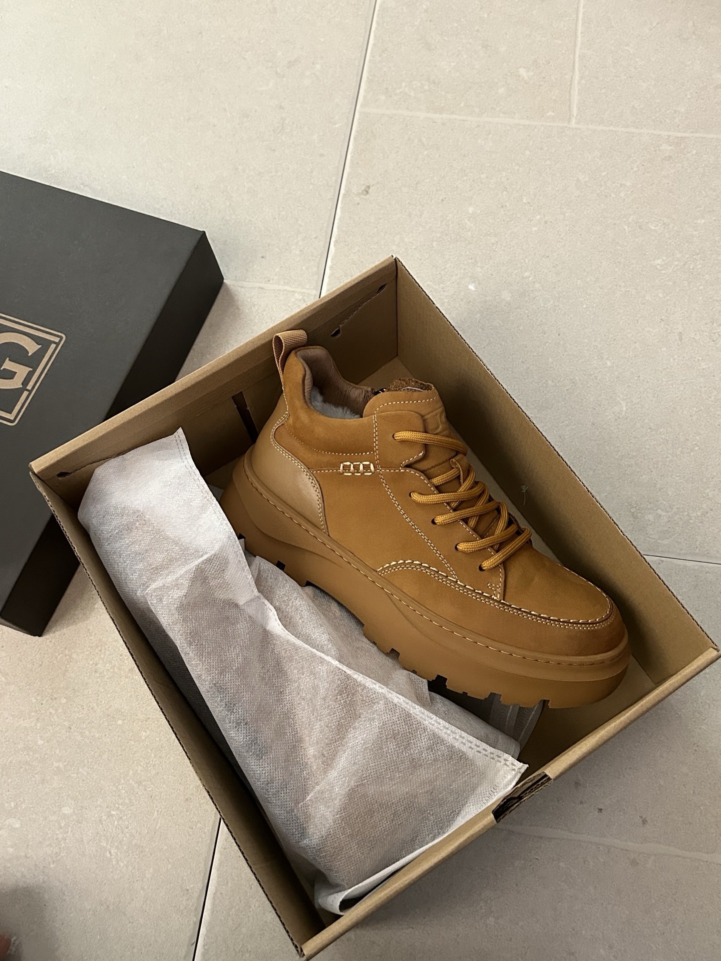 🔥𝐔*𝐠 ₂₀₂₅ . BL-996 复古工装男鞋时尚感十足 休闲百搭 很年轻系列头层牛皮鞋面高级又不显
