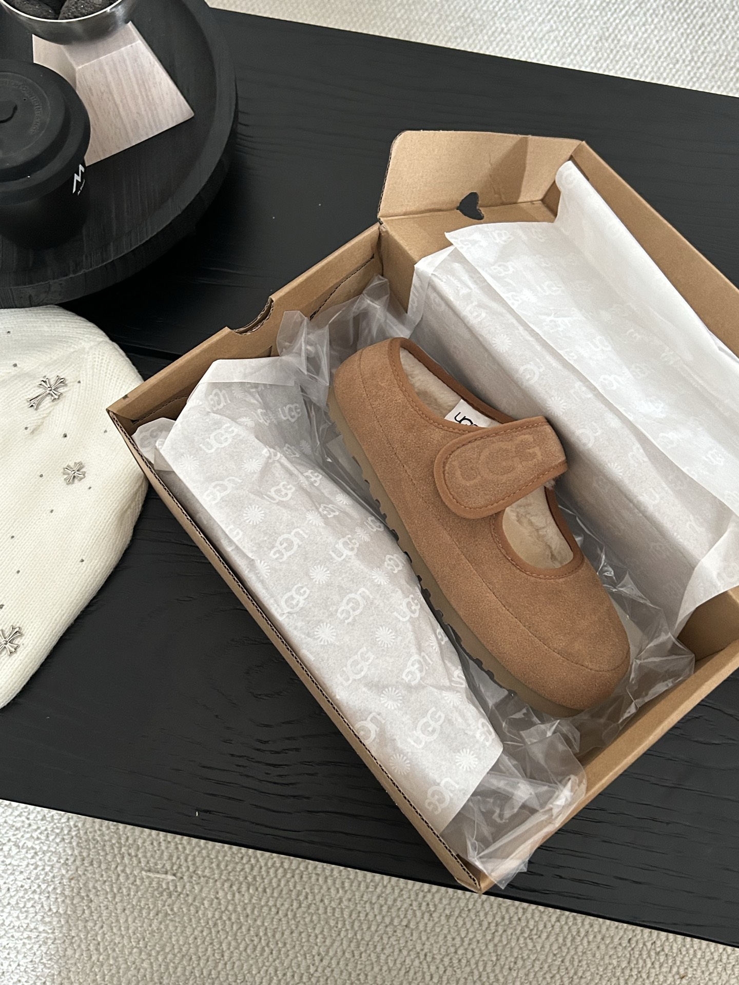 NO:560218,lmaroon details, half-fleece shoes19860909l栗色细节,半拖毛毛鞋,Women's Shoes