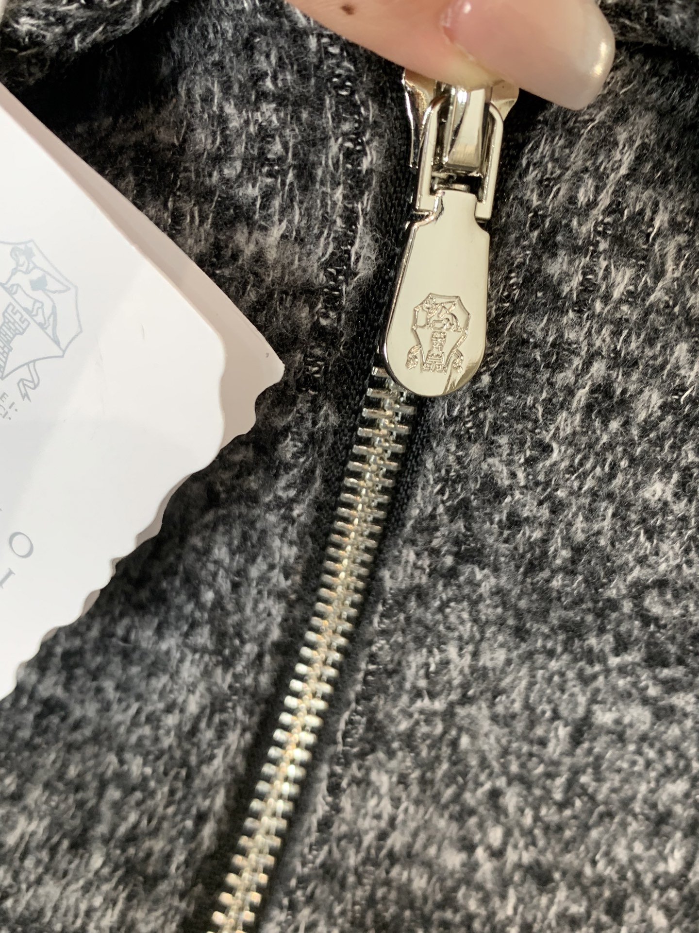 BC-Brunello Cucineli 2025秋冬新款男士针织毛呢夹克外套，众多明星都爱穿的时尚百搭