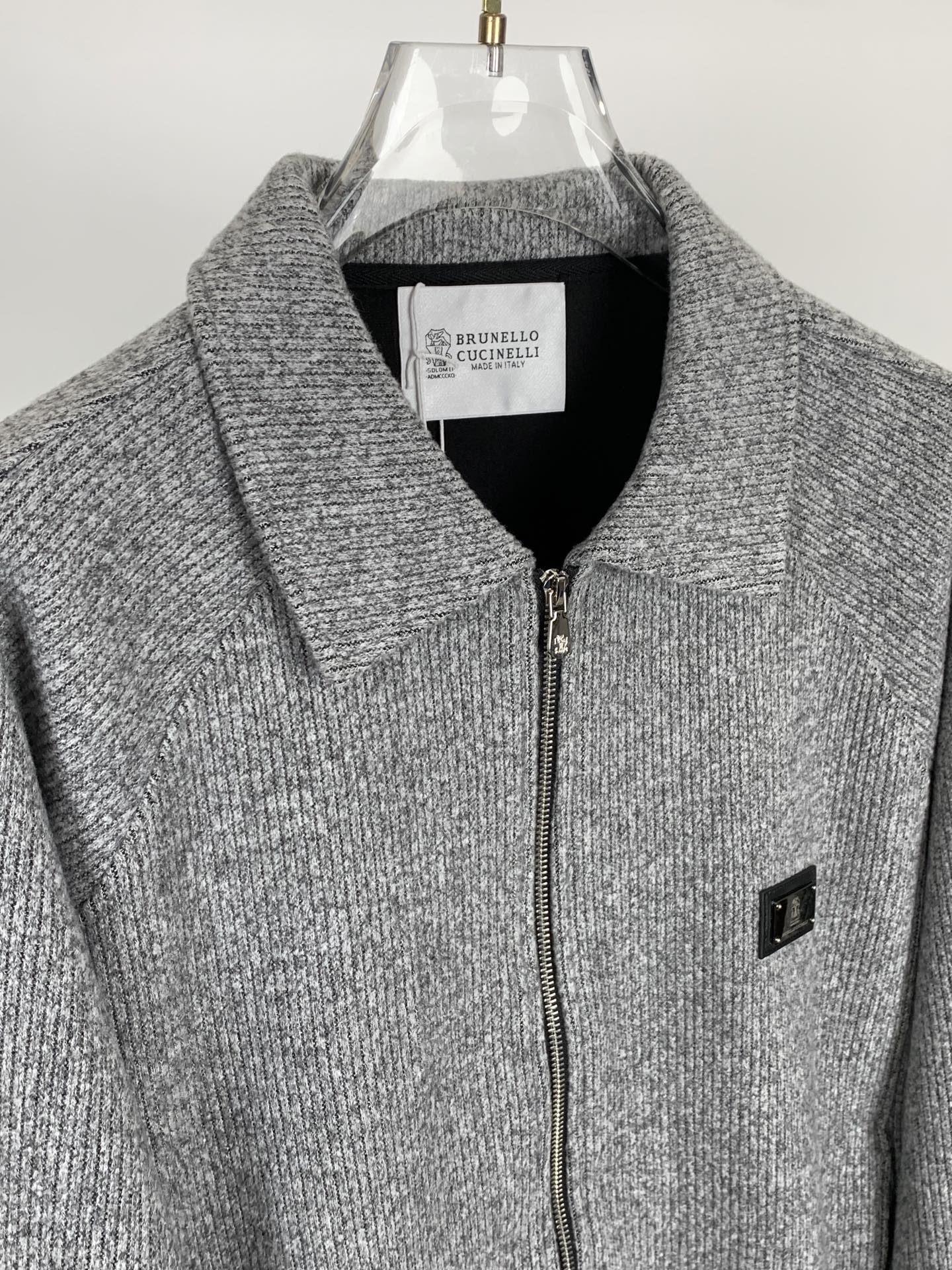 BC-Brunello Cucineli 🆕25FW秋冬新款老钱风羊毛夹克翻领外套，选用进口羊毛面料混纺