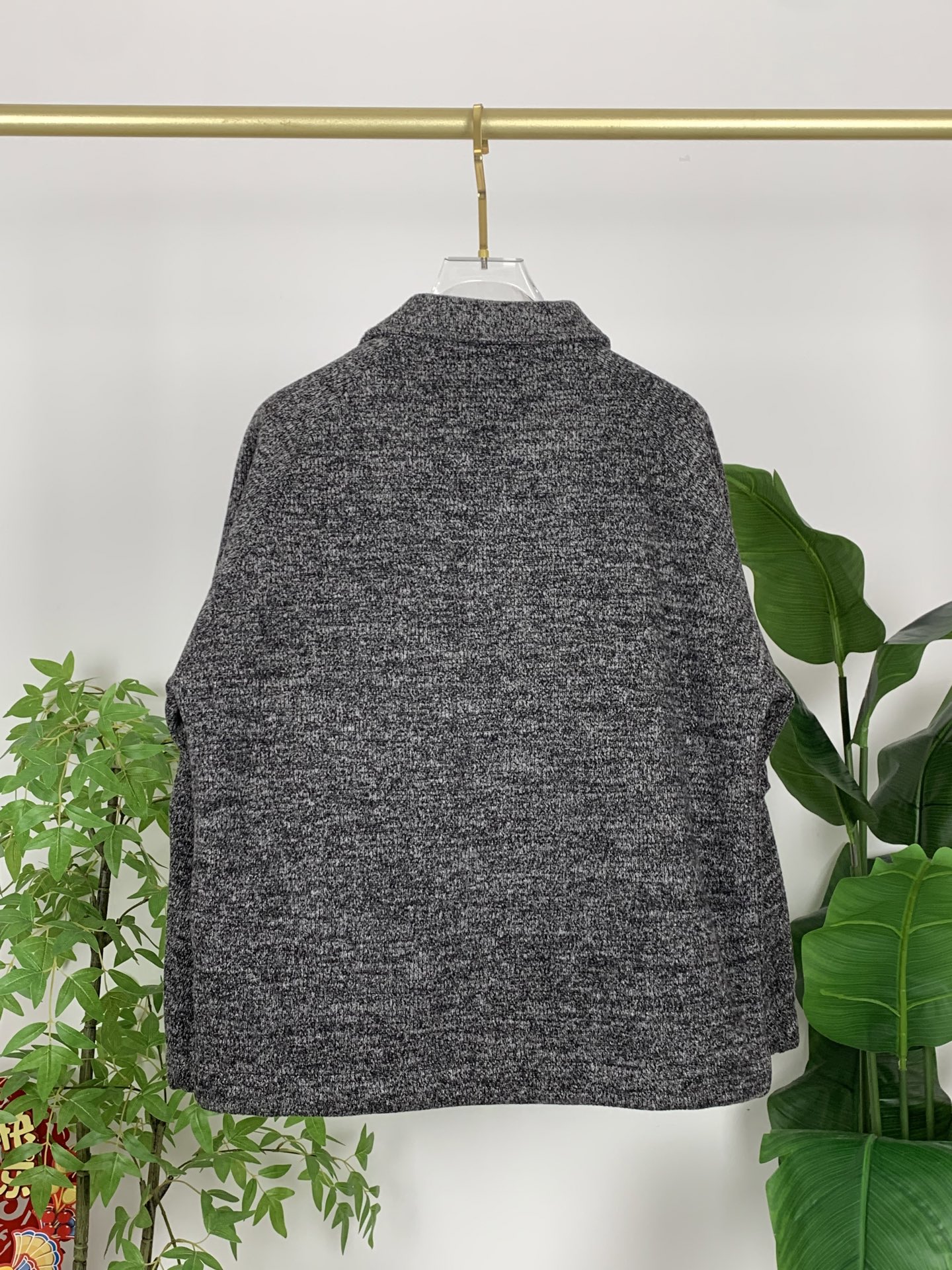 BC-Brunello Cucineli 🆕25FW秋冬新款老钱风羊毛夹克翻领外套，选用进口羊毛面料混纺