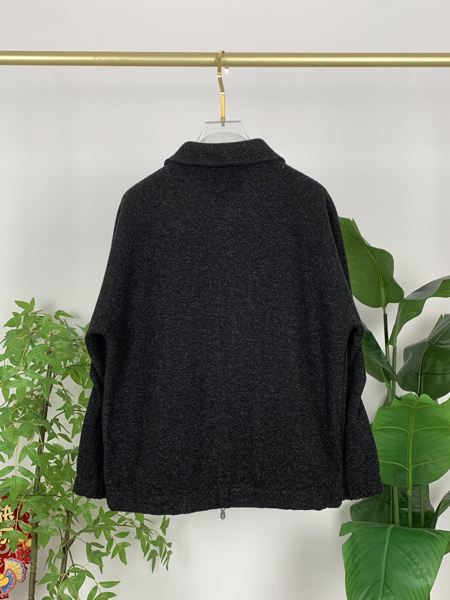 BC-Brunello Cucineli 🆕25FW秋冬新款老钱风羊毛夹克翻领外套，选用进口羊毛面料混纺