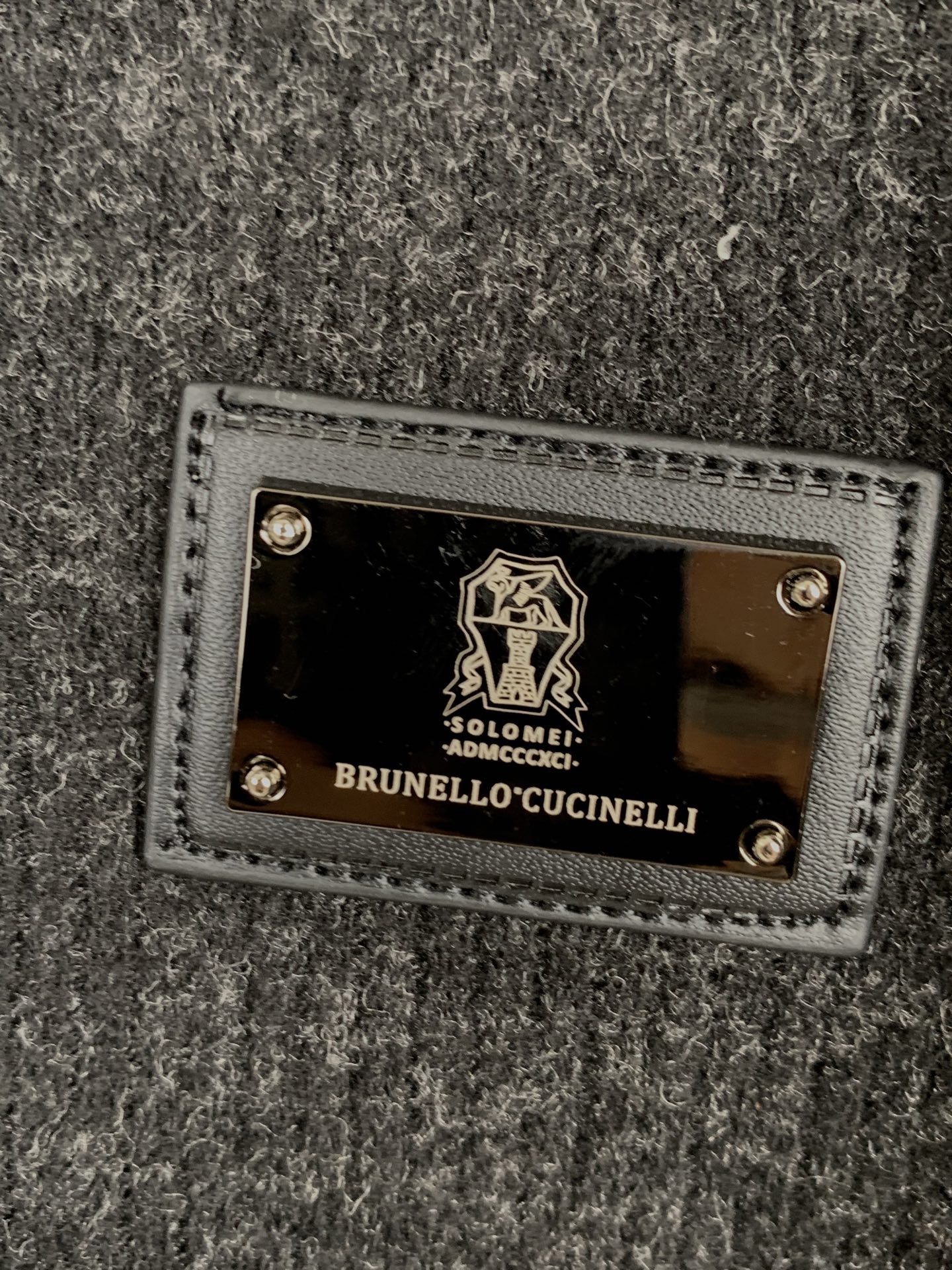 BC-Brunello Cucineli 🆕25FW秋冬新款老钱风羊毛夹克翻领外套，选用进口羊毛面料混纺