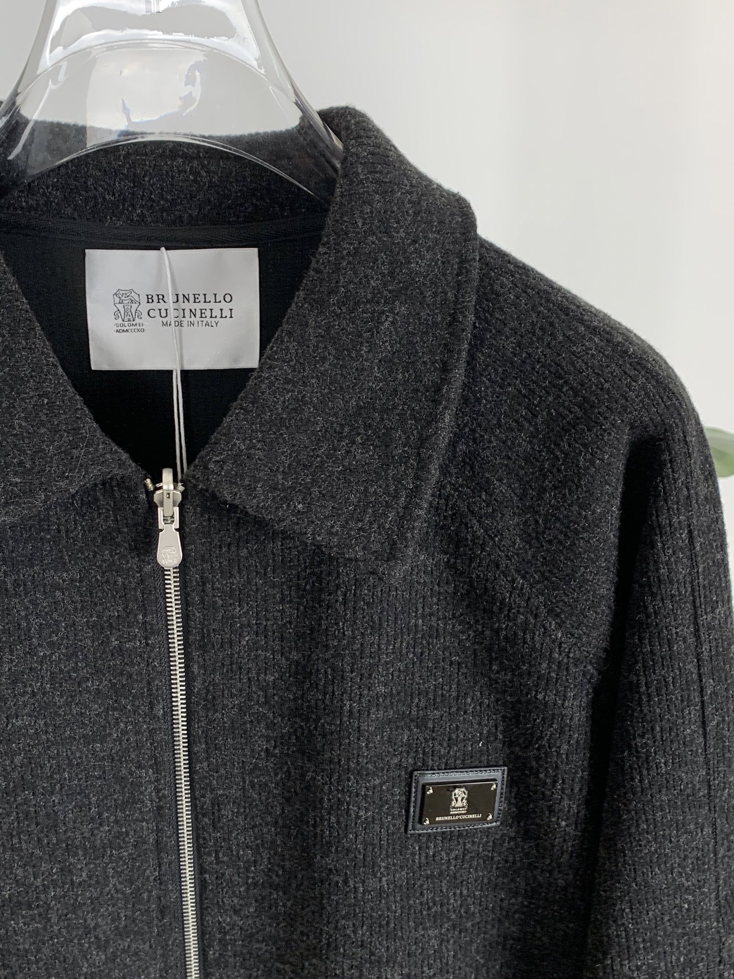 BC-Brunello Cucineli 🆕25FW秋冬新款老钱风羊毛夹克翻领外套，选用进口羊毛面料混纺