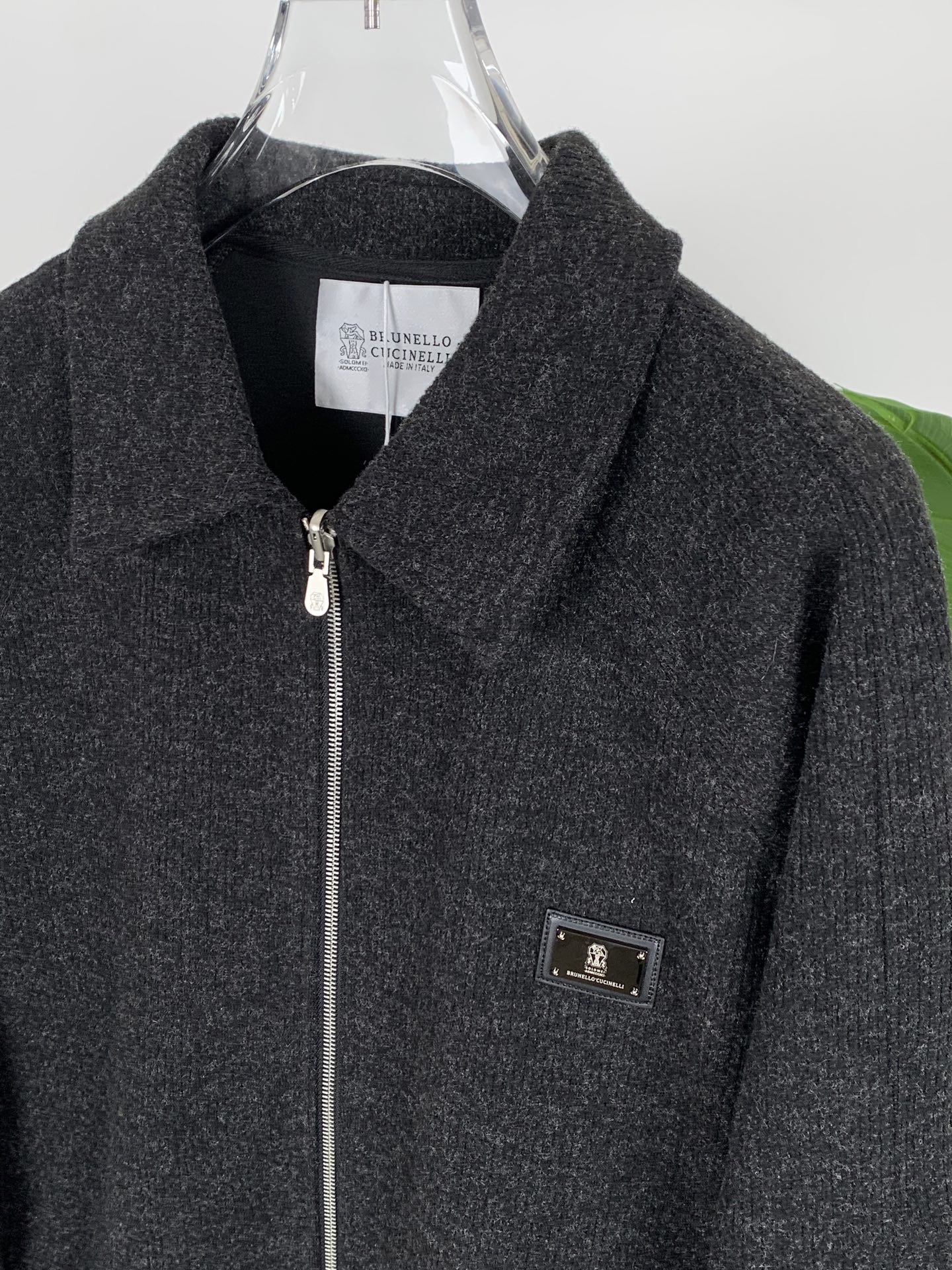 BC-Brunello Cucineli 🆕25FW秋冬新款老钱风羊毛夹克翻领外套，选用进口羊毛面料混纺